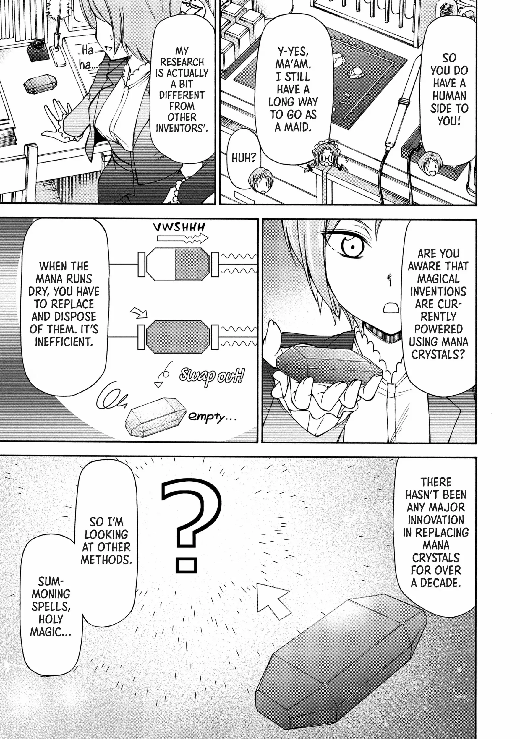 Maid Nara Touzen Desu. ~Nureginu Wo Kiserareta Bannou Maid-San Wa Tabi Ni Deru Koto Ni Shimashita.~ Chapter 4 page 14