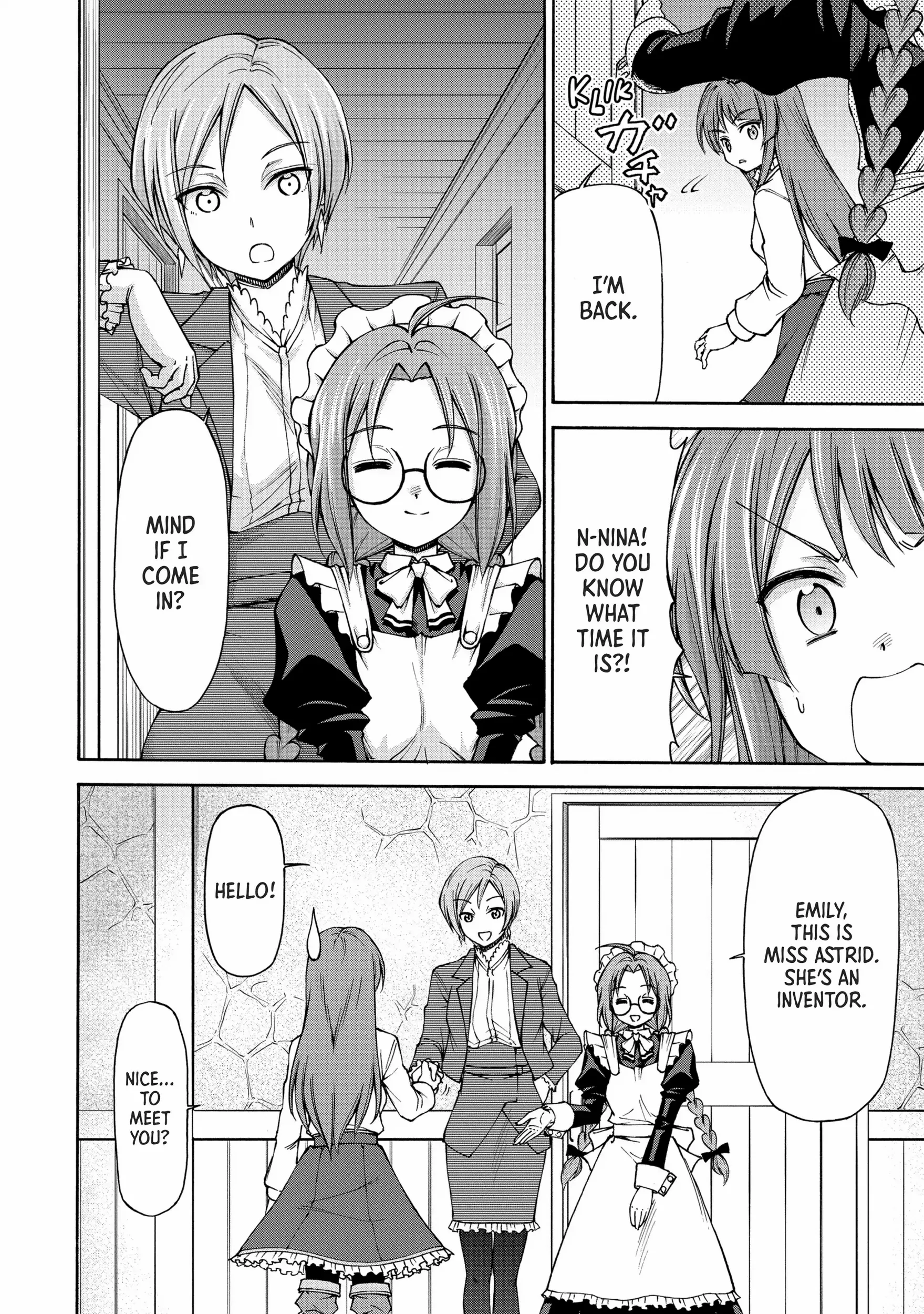 Maid Nara Touzen Desu. ~Nureginu Wo Kiserareta Bannou Maid-San Wa Tabi Ni Deru Koto Ni Shimashita.~ Chapter 4 page 21