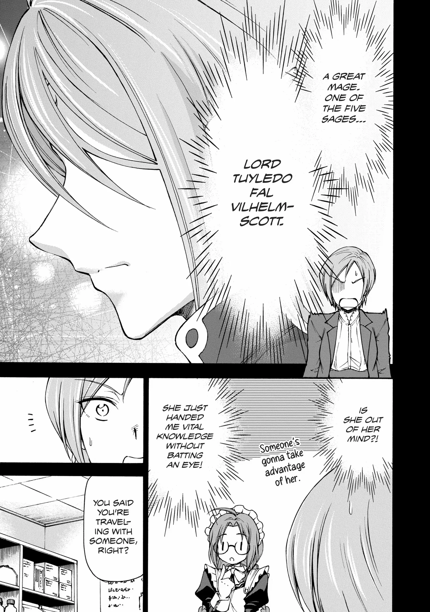 Maid Nara Touzen Desu. ~Nureginu Wo Kiserareta Bannou Maid-San Wa Tabi Ni Deru Koto Ni Shimashita.~ Chapter 4 page 30