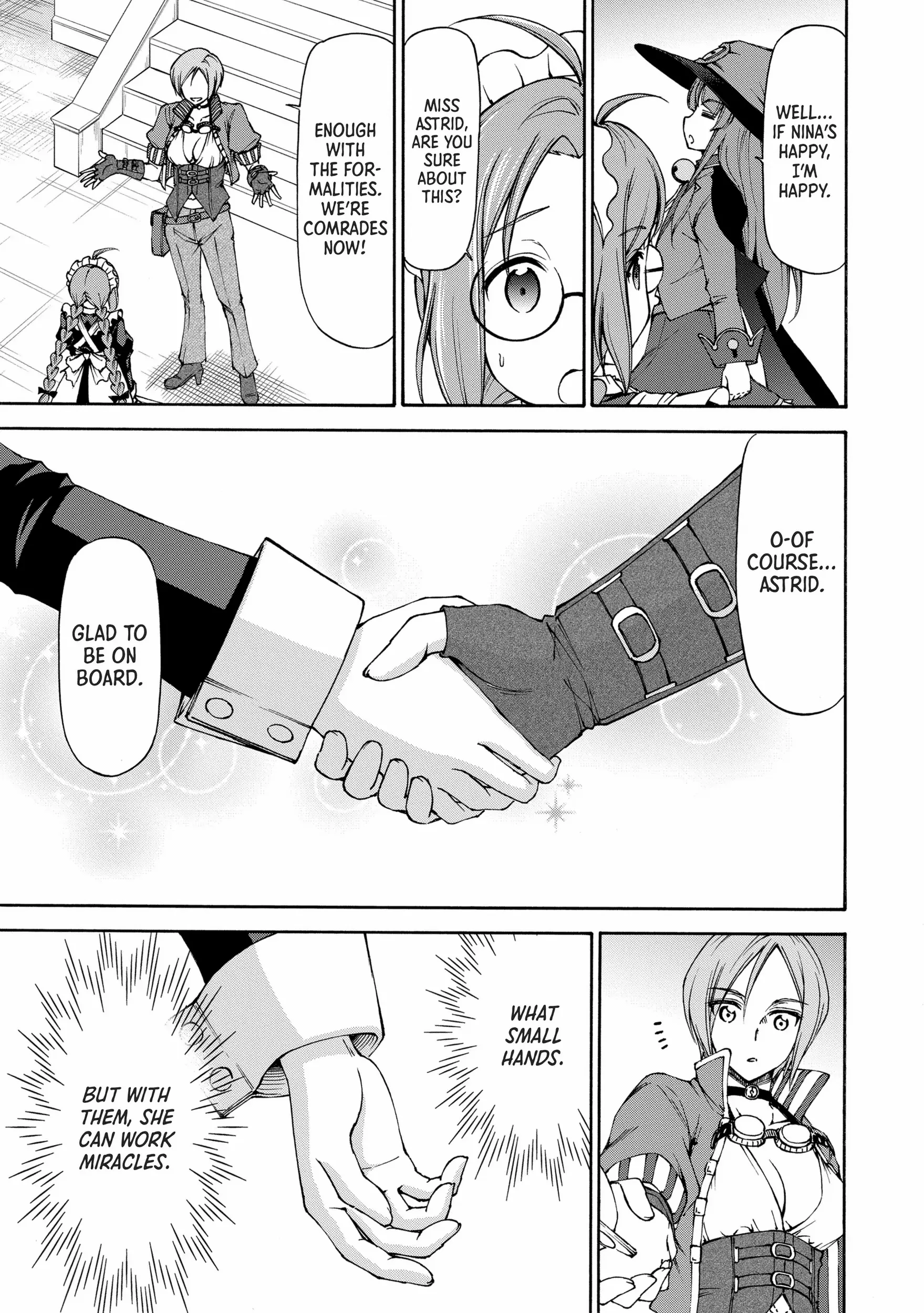Maid Nara Touzen Desu. ~Nureginu Wo Kiserareta Bannou Maid-San Wa Tabi Ni Deru Koto Ni Shimashita.~ Chapter 4 page 34
