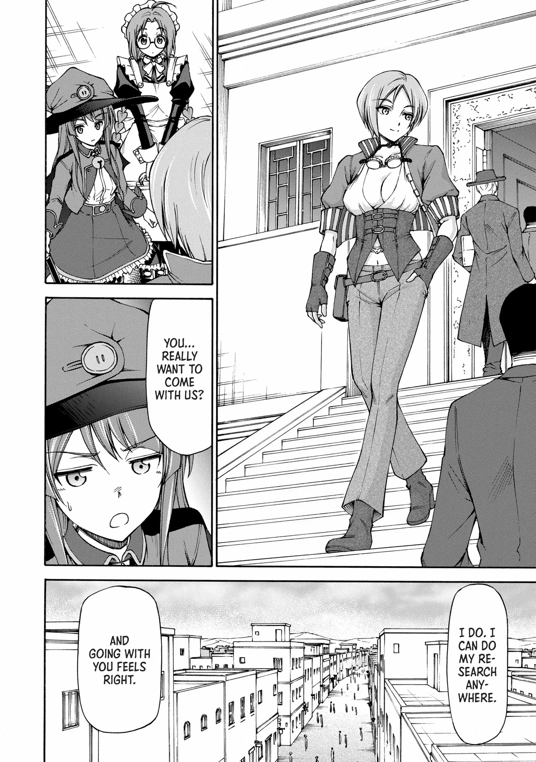Maid Nara Touzen Desu. ~Nureginu Wo Kiserareta Bannou Maid-San Wa Tabi Ni Deru Koto Ni Shimashita.~ Chapter 4 page 33