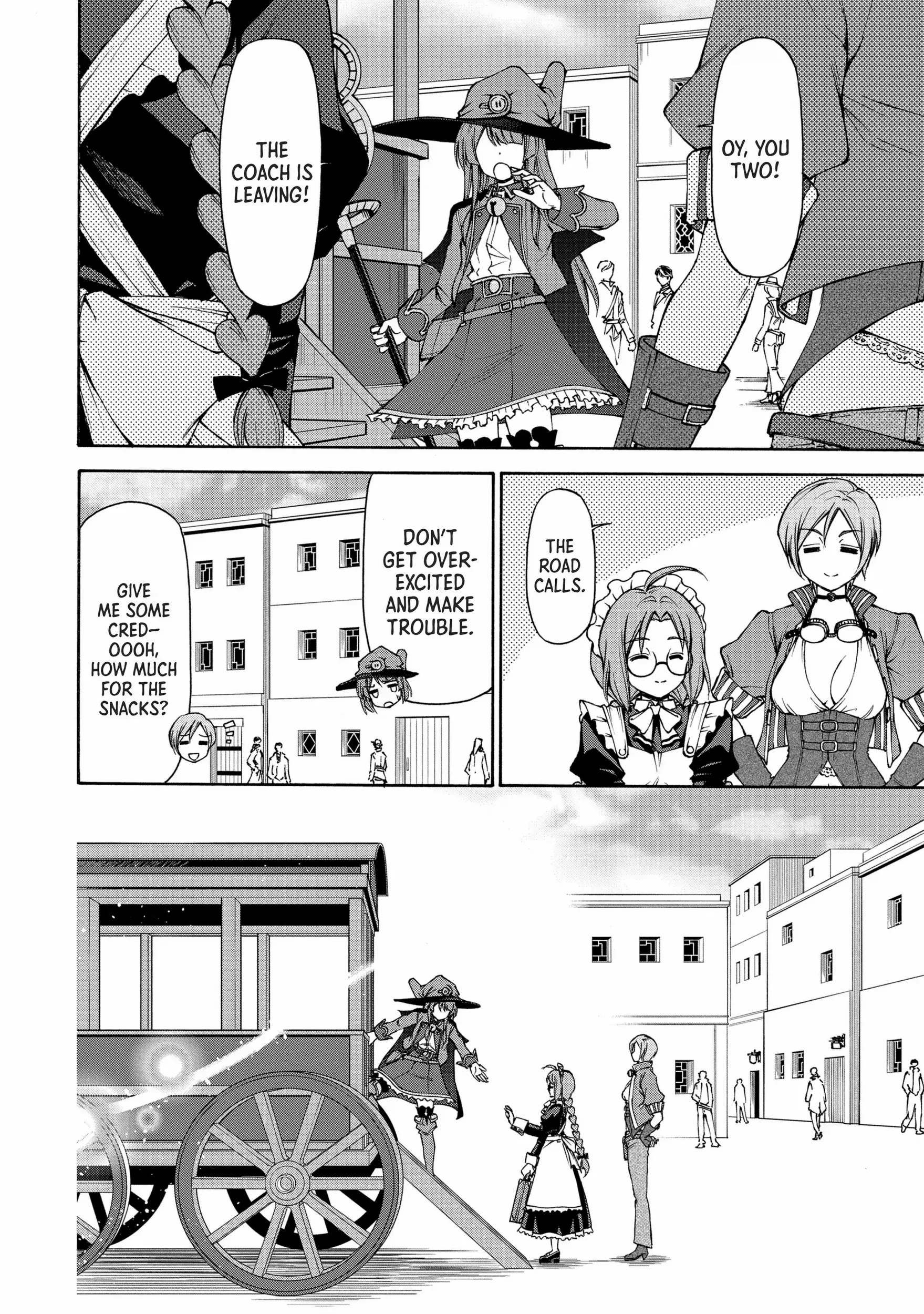 Maid Nara Touzen Desu. ~Nureginu Wo Kiserareta Bannou Maid-San Wa Tabi Ni Deru Koto Ni Shimashita.~ Chapter 4 page 35
