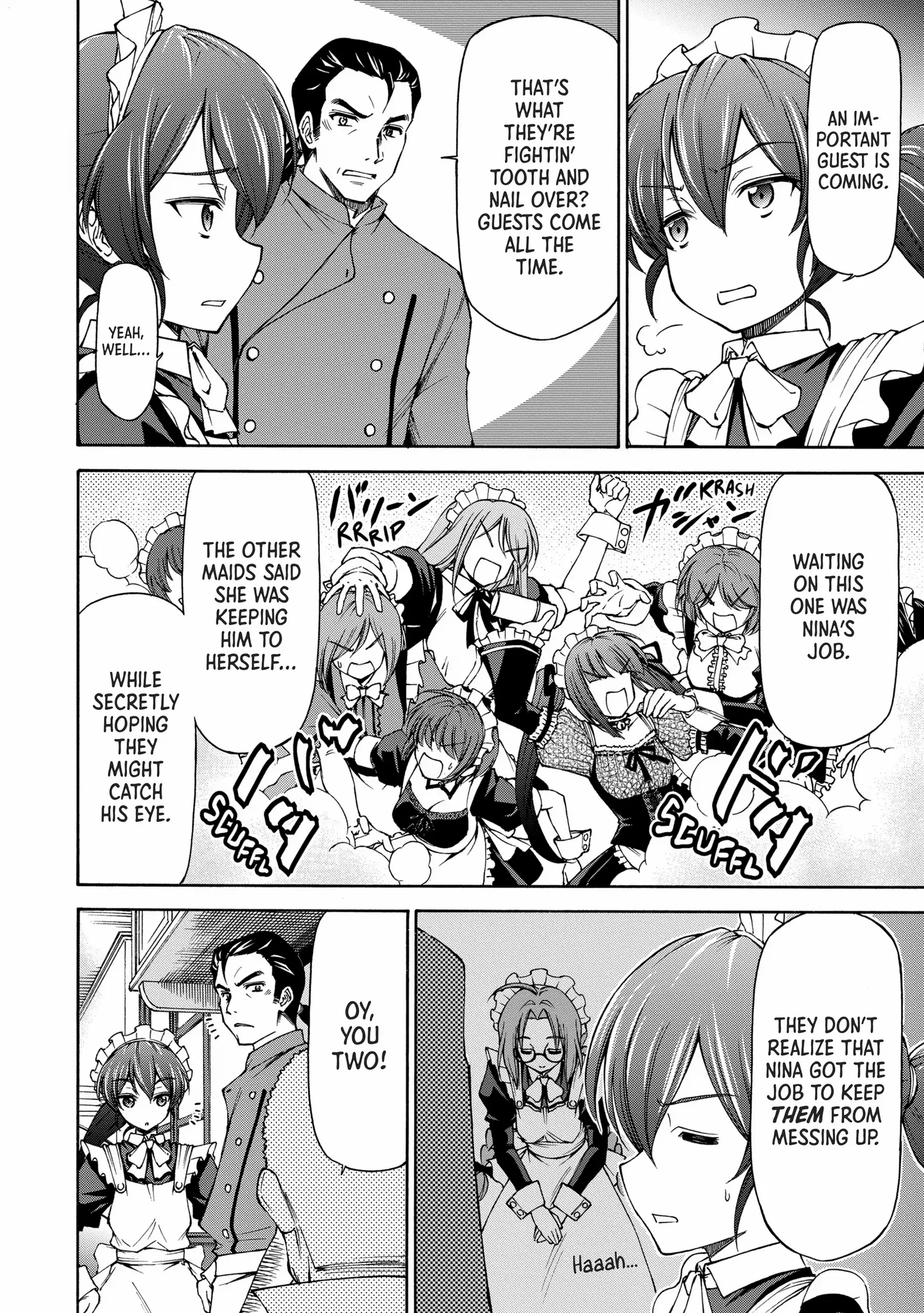 Maid Nara Touzen Desu. ~Nureginu Wo Kiserareta Bannou Maid-San Wa Tabi Ni Deru Koto Ni Shimashita.~ Chapter 5 page 10