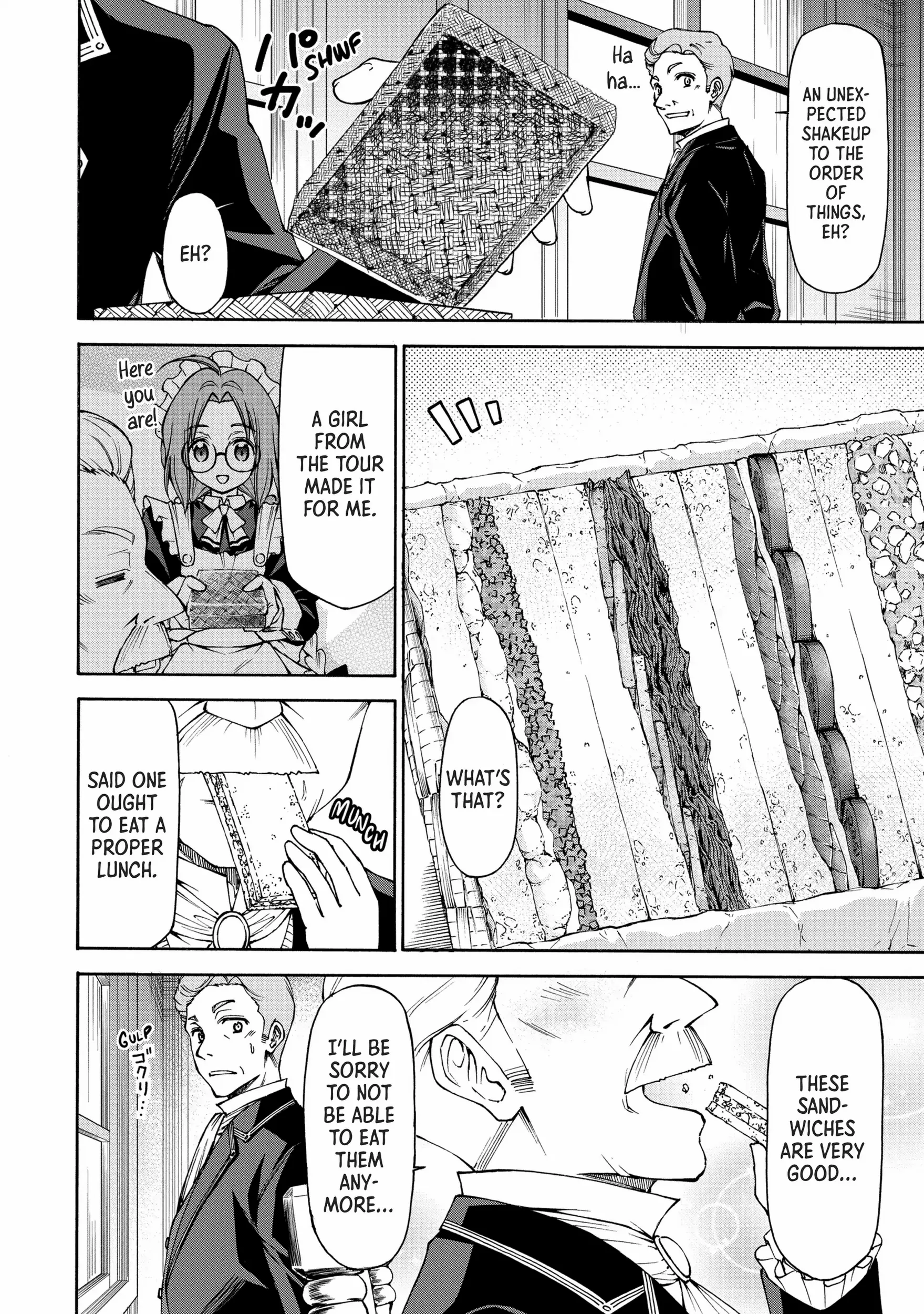 Maid Nara Touzen Desu. ~Nureginu Wo Kiserareta Bannou Maid-San Wa Tabi Ni Deru Koto Ni Shimashita.~ Chapter 5 page 4