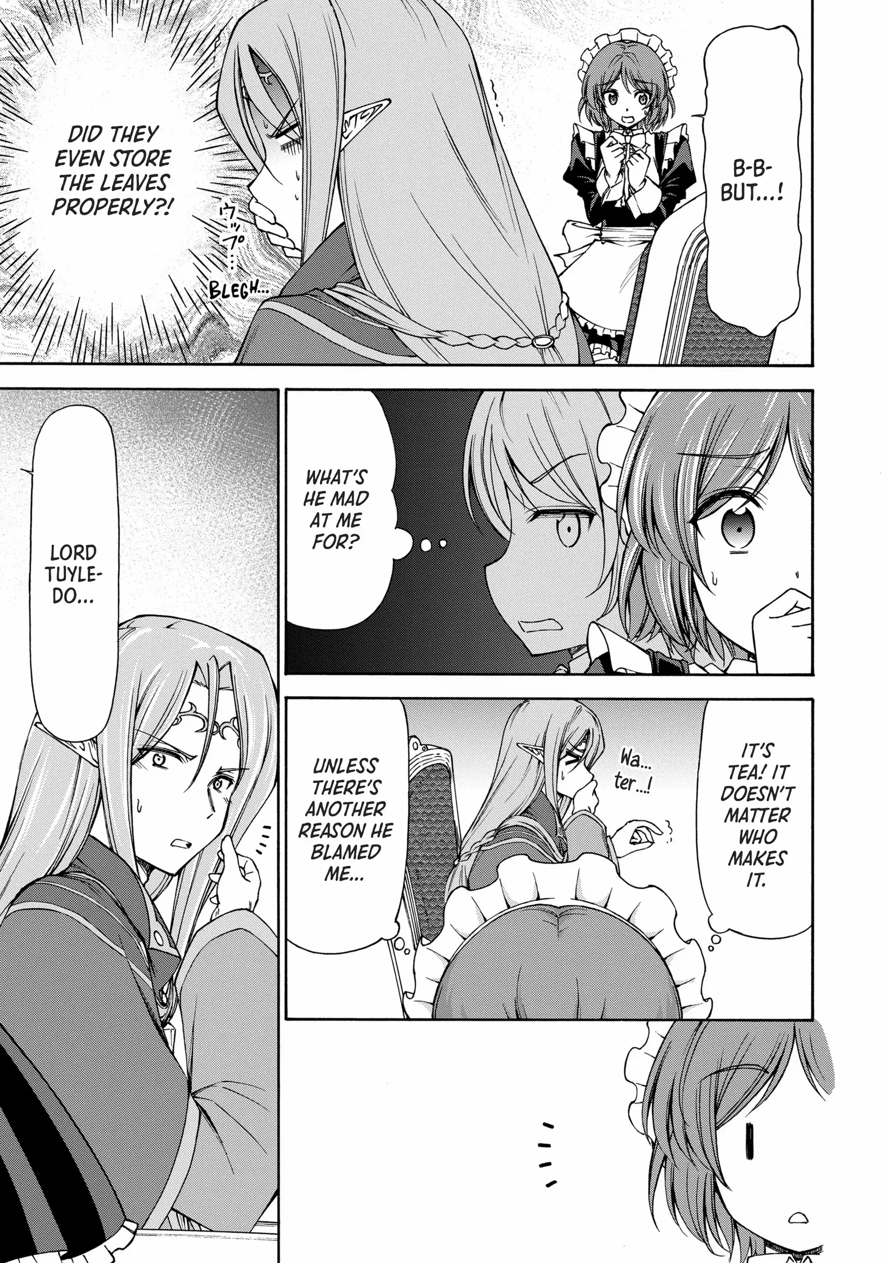 Maid Nara Touzen Desu. ~Nureginu Wo Kiserareta Bannou Maid-San Wa Tabi Ni Deru Koto Ni Shimashita.~ Chapter 5 page 21