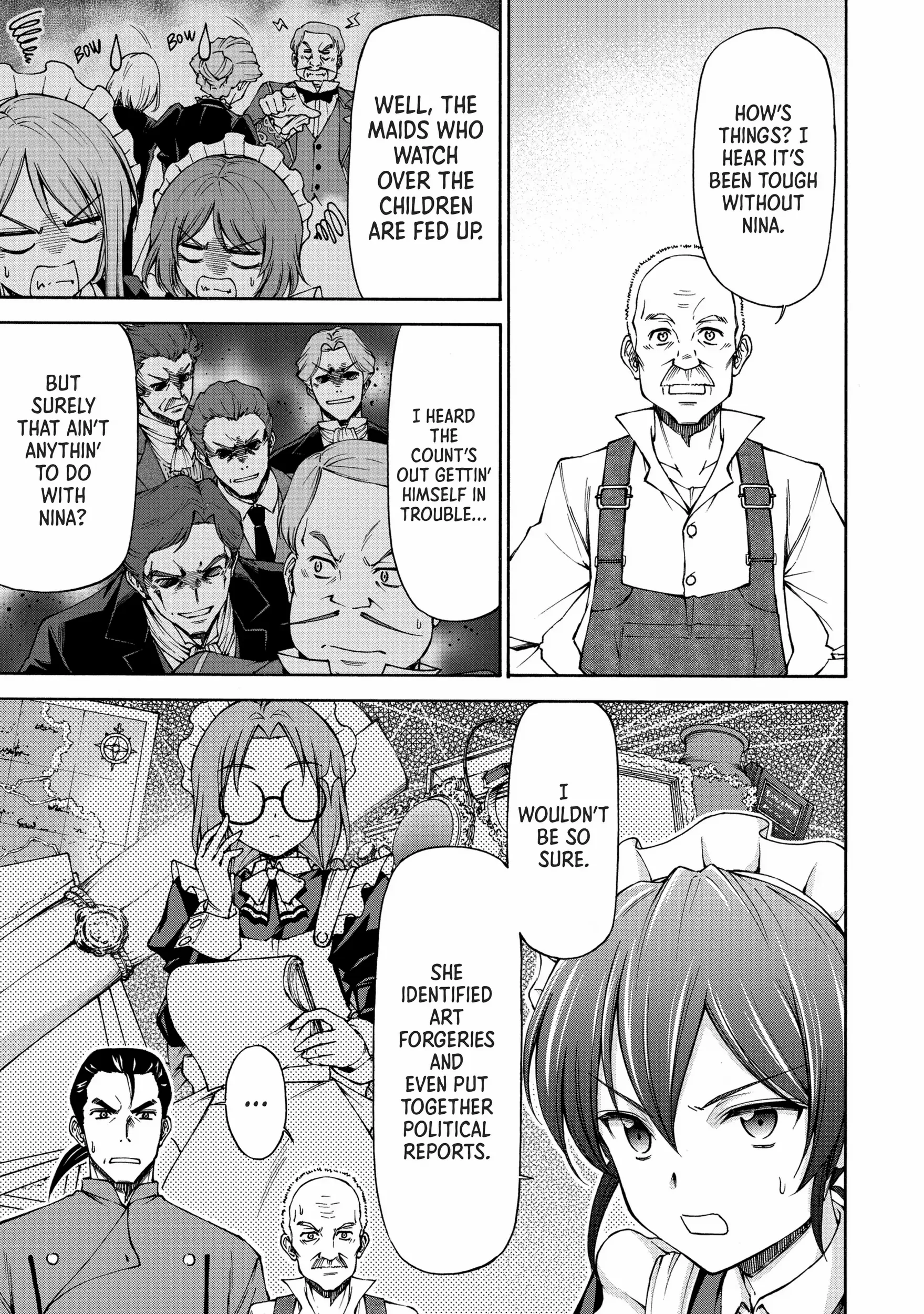 Maid Nara Touzen Desu. ~Nureginu Wo Kiserareta Bannou Maid-San Wa Tabi Ni Deru Koto Ni Shimashita.~ Chapter 5 page 11