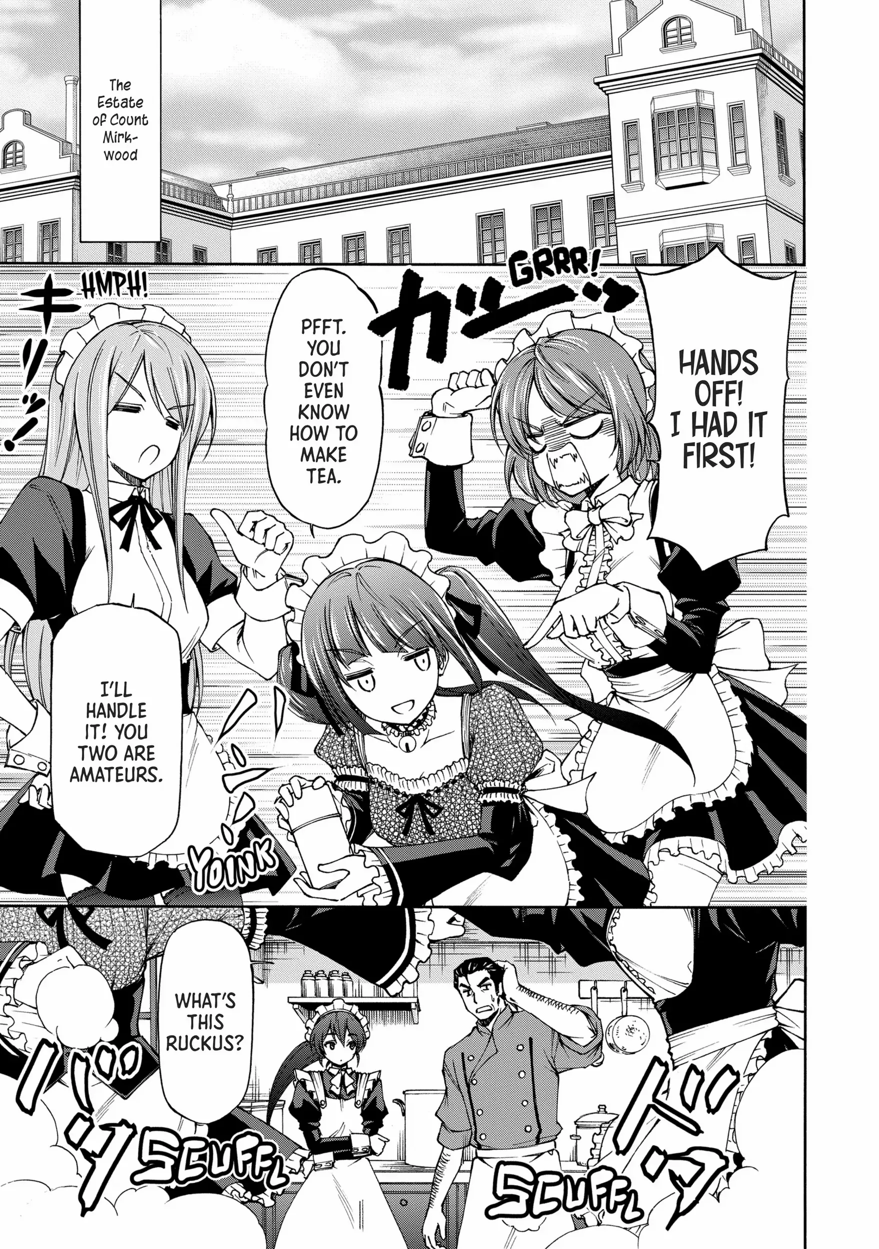 Maid Nara Touzen Desu. ~Nureginu Wo Kiserareta Bannou Maid-San Wa Tabi Ni Deru Koto Ni Shimashita.~ Chapter 5 page 9