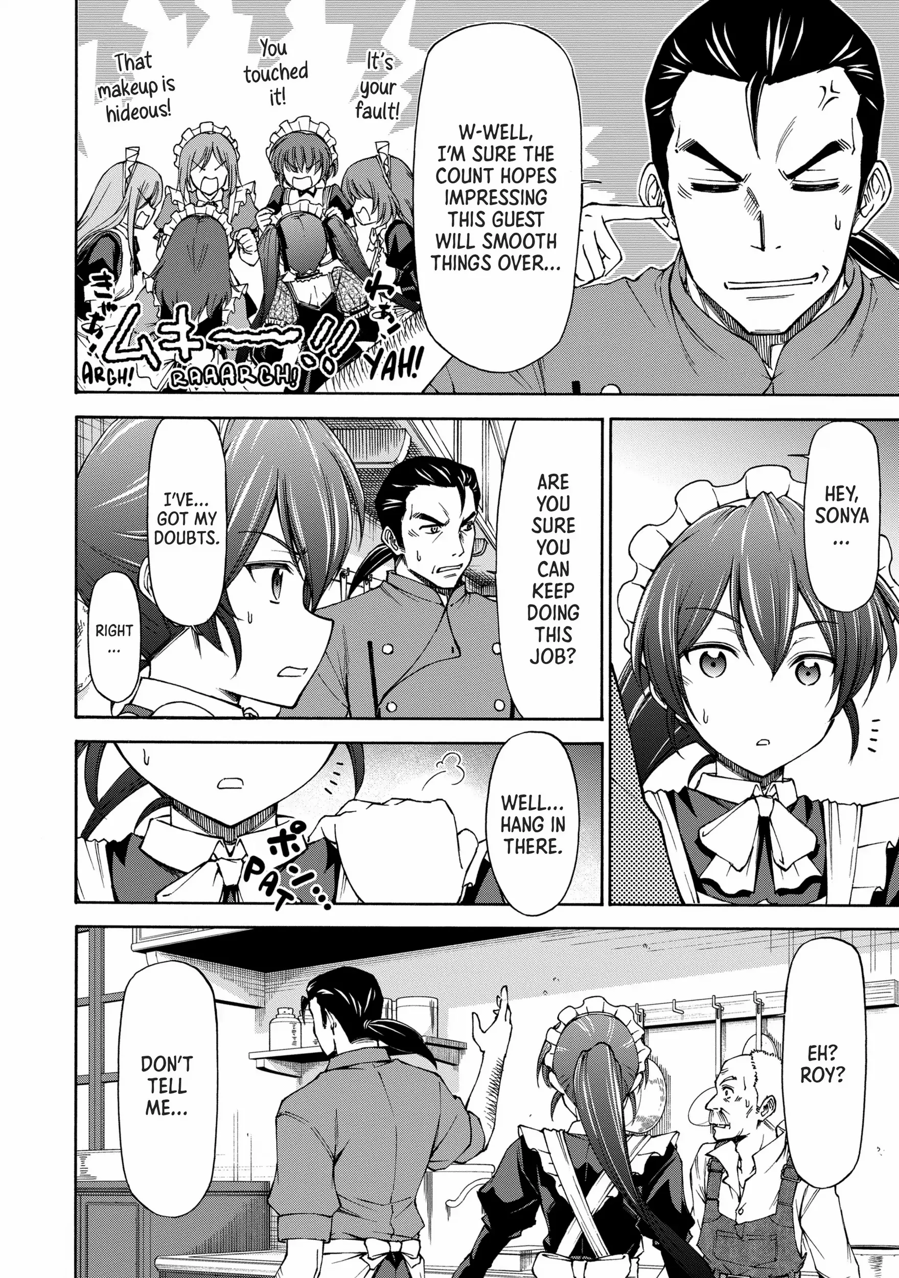 Maid Nara Touzen Desu. ~Nureginu Wo Kiserareta Bannou Maid-San Wa Tabi Ni Deru Koto Ni Shimashita.~ Chapter 5 page 12