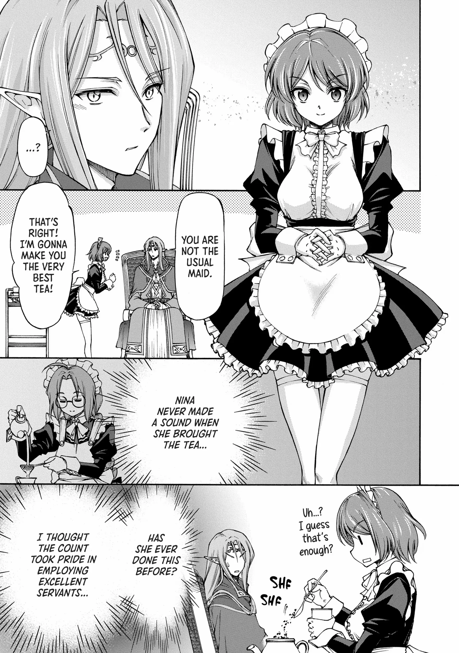 Maid Nara Touzen Desu. ~Nureginu Wo Kiserareta Bannou Maid-San Wa Tabi Ni Deru Koto Ni Shimashita.~ Chapter 5 page 19