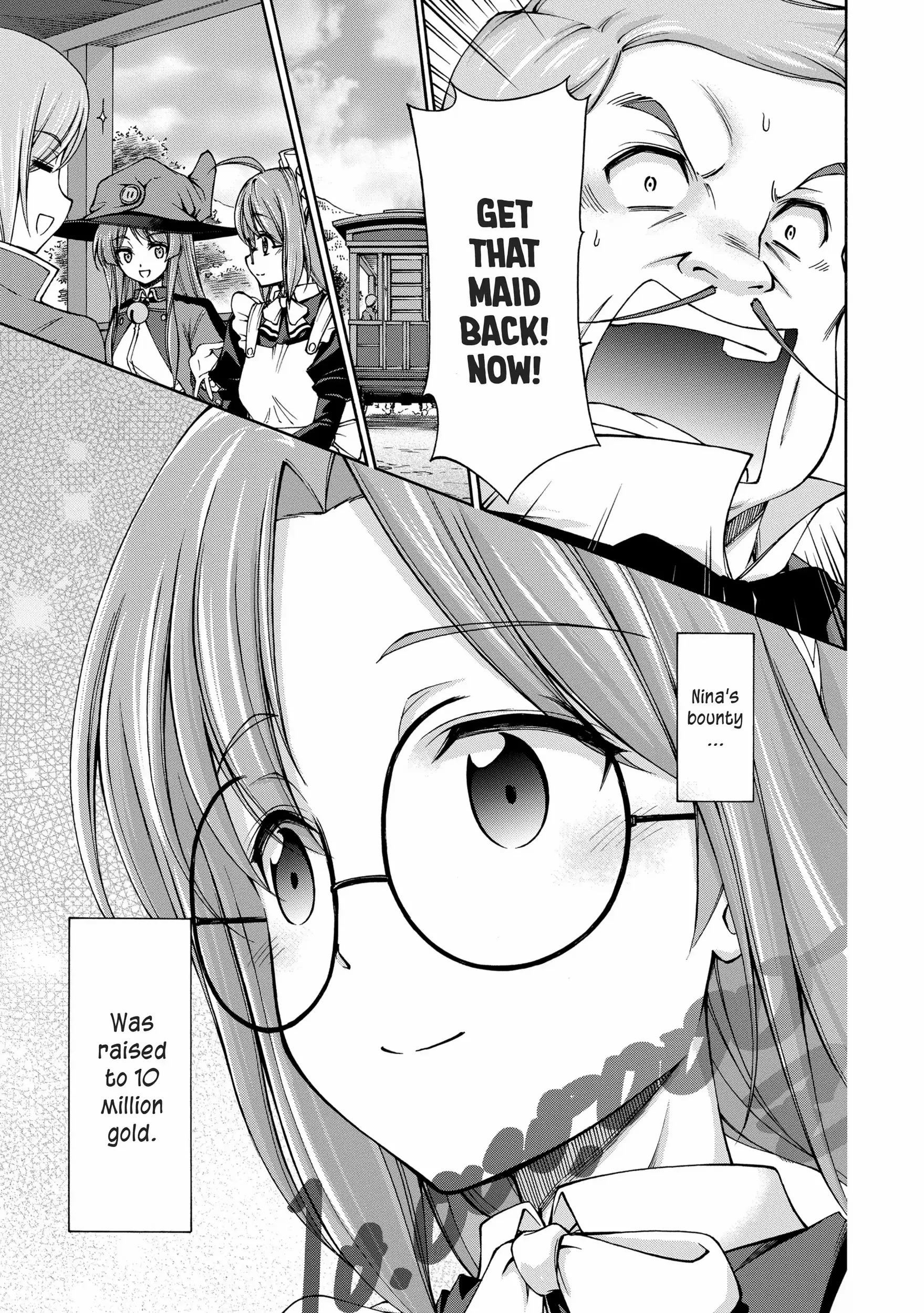 Maid Nara Touzen Desu. ~Nureginu Wo Kiserareta Bannou Maid-San Wa Tabi Ni Deru Koto Ni Shimashita.~ Chapter 5 page 29