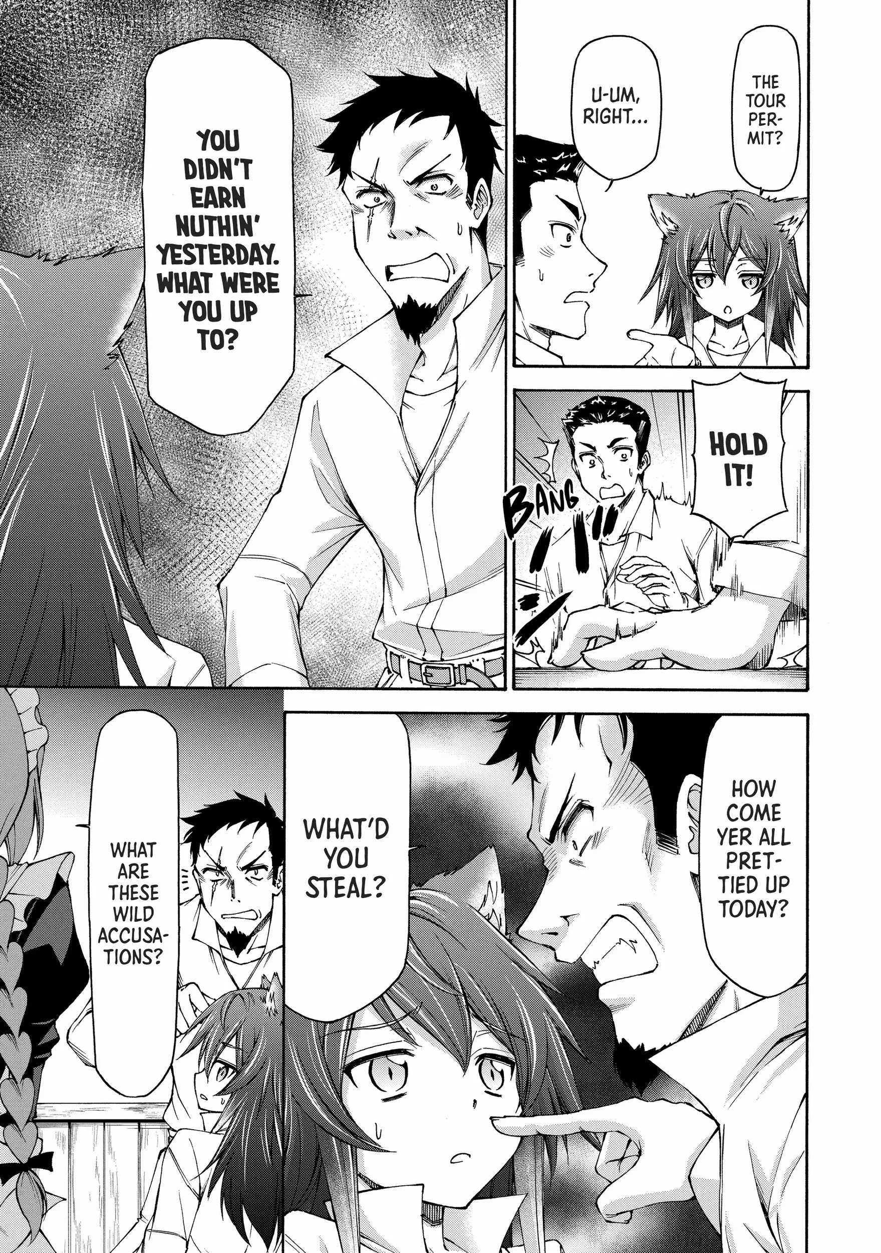 Maid Nara Touzen Desu. ~Nureginu Wo Kiserareta Bannou Maid-San Wa Tabi Ni Deru Koto Ni Shimashita.~ Chapter 7 page 11