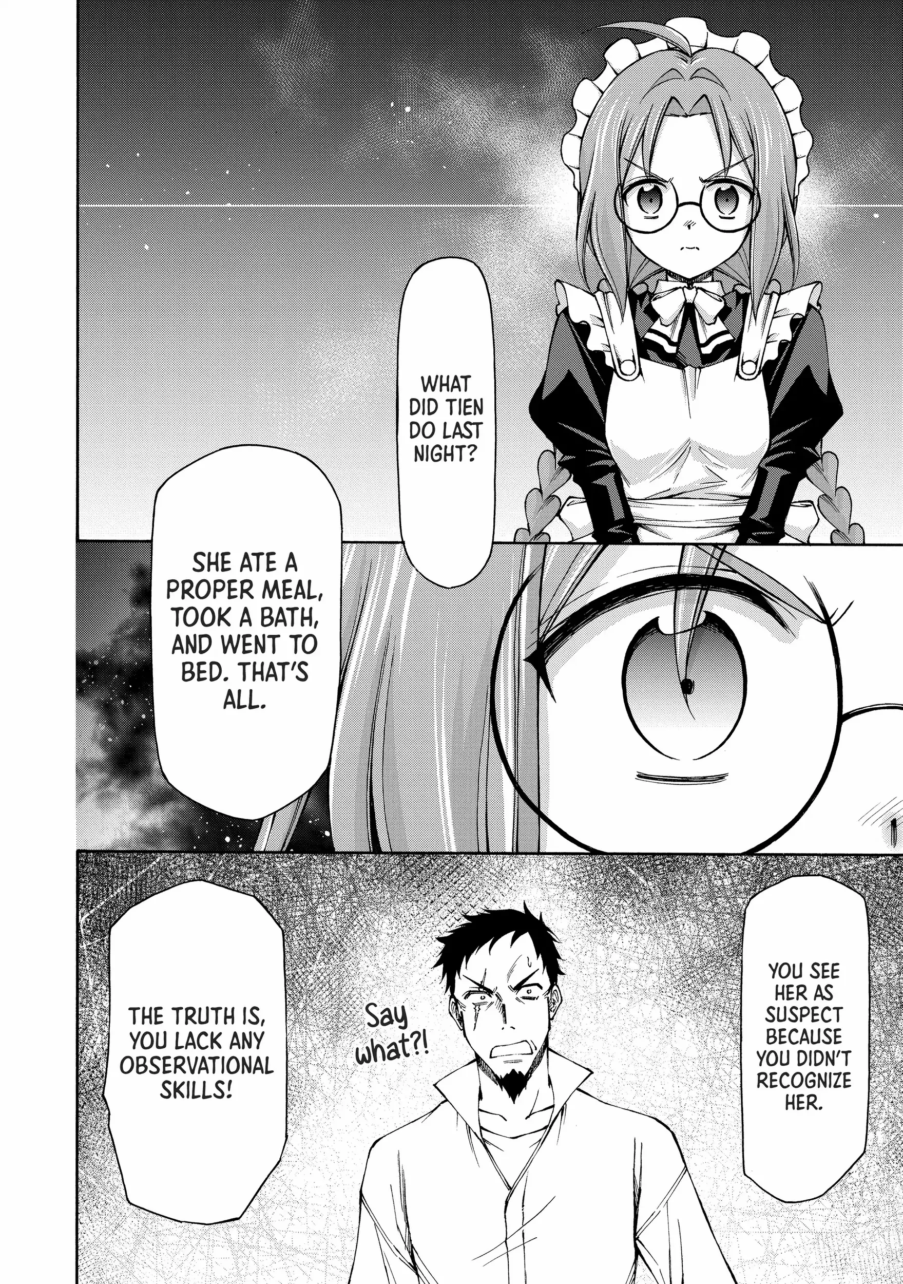 Maid Nara Touzen Desu. ~Nureginu Wo Kiserareta Bannou Maid-San Wa Tabi Ni Deru Koto Ni Shimashita.~ Chapter 7 page 12