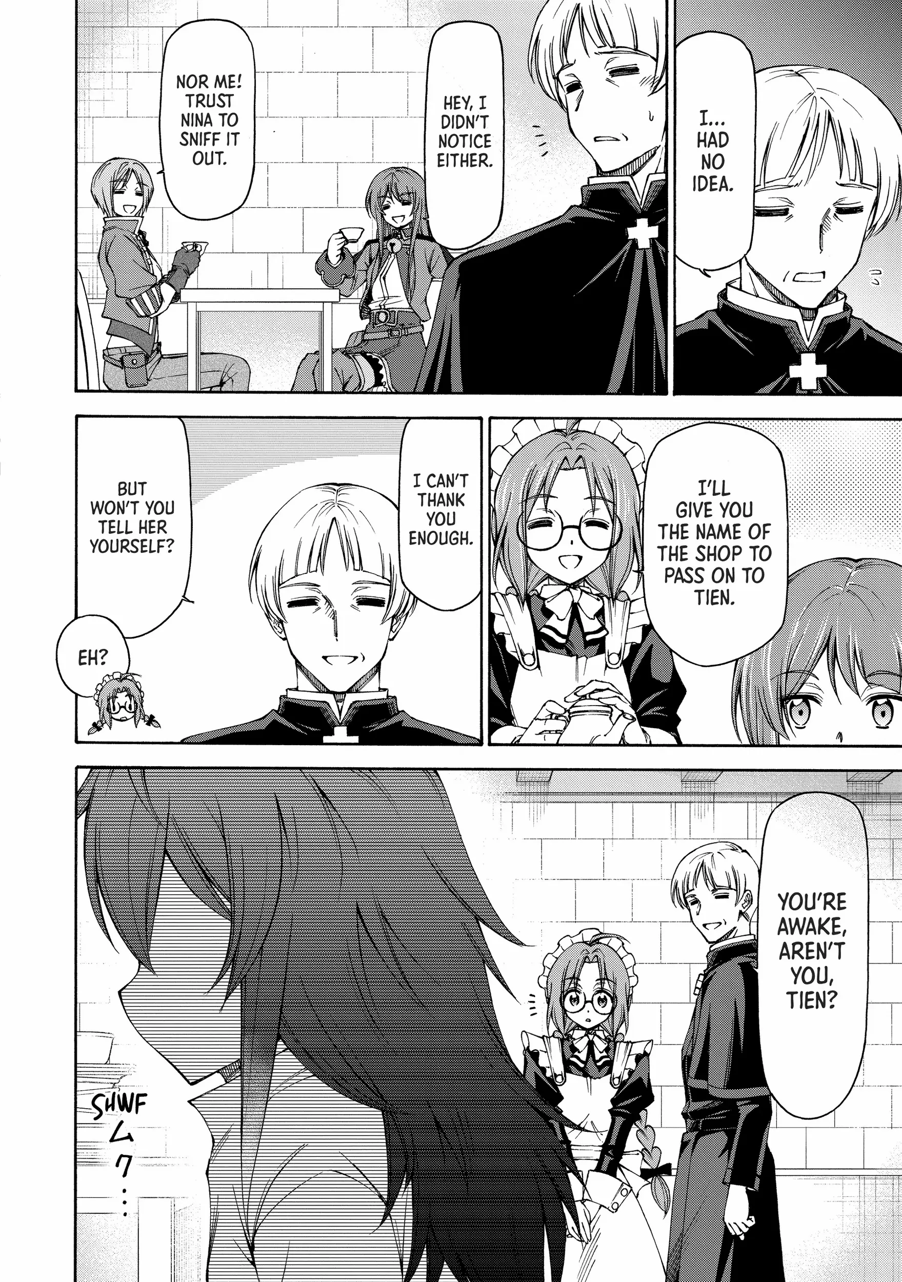 Maid Nara Touzen Desu. ~Nureginu Wo Kiserareta Bannou Maid-San Wa Tabi Ni Deru Koto Ni Shimashita.~ Chapter 7 page 4