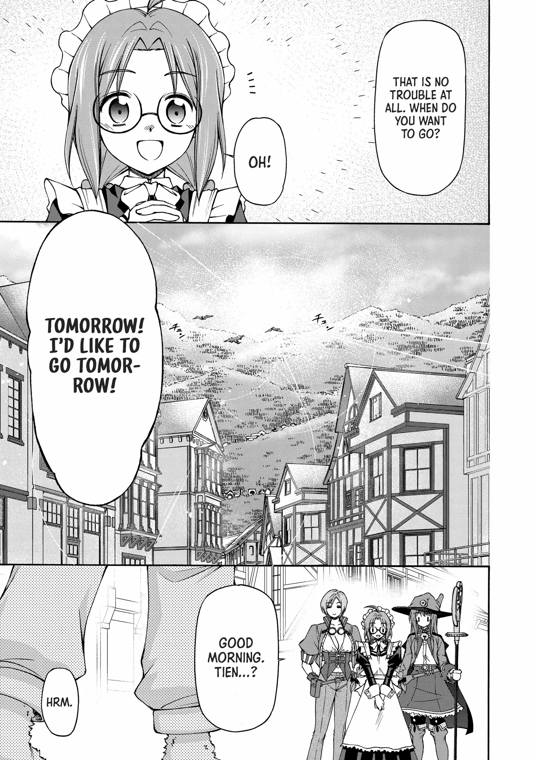 Maid Nara Touzen Desu. ~Nureginu Wo Kiserareta Bannou Maid-San Wa Tabi Ni Deru Koto Ni Shimashita.~ Chapter 7 page 7