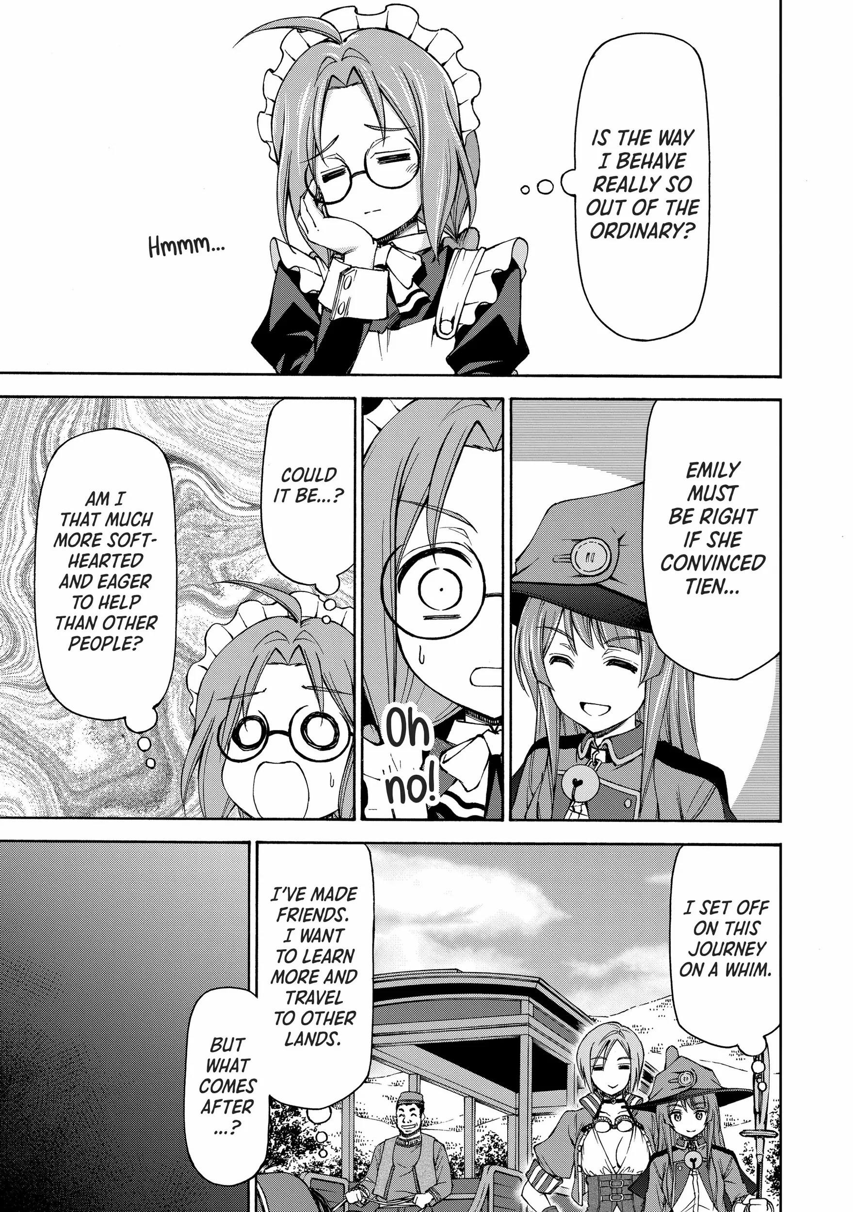Maid Nara Touzen Desu. ~Nureginu Wo Kiserareta Bannou Maid-San Wa Tabi Ni Deru Koto Ni Shimashita.~ Chapter 7 page 19