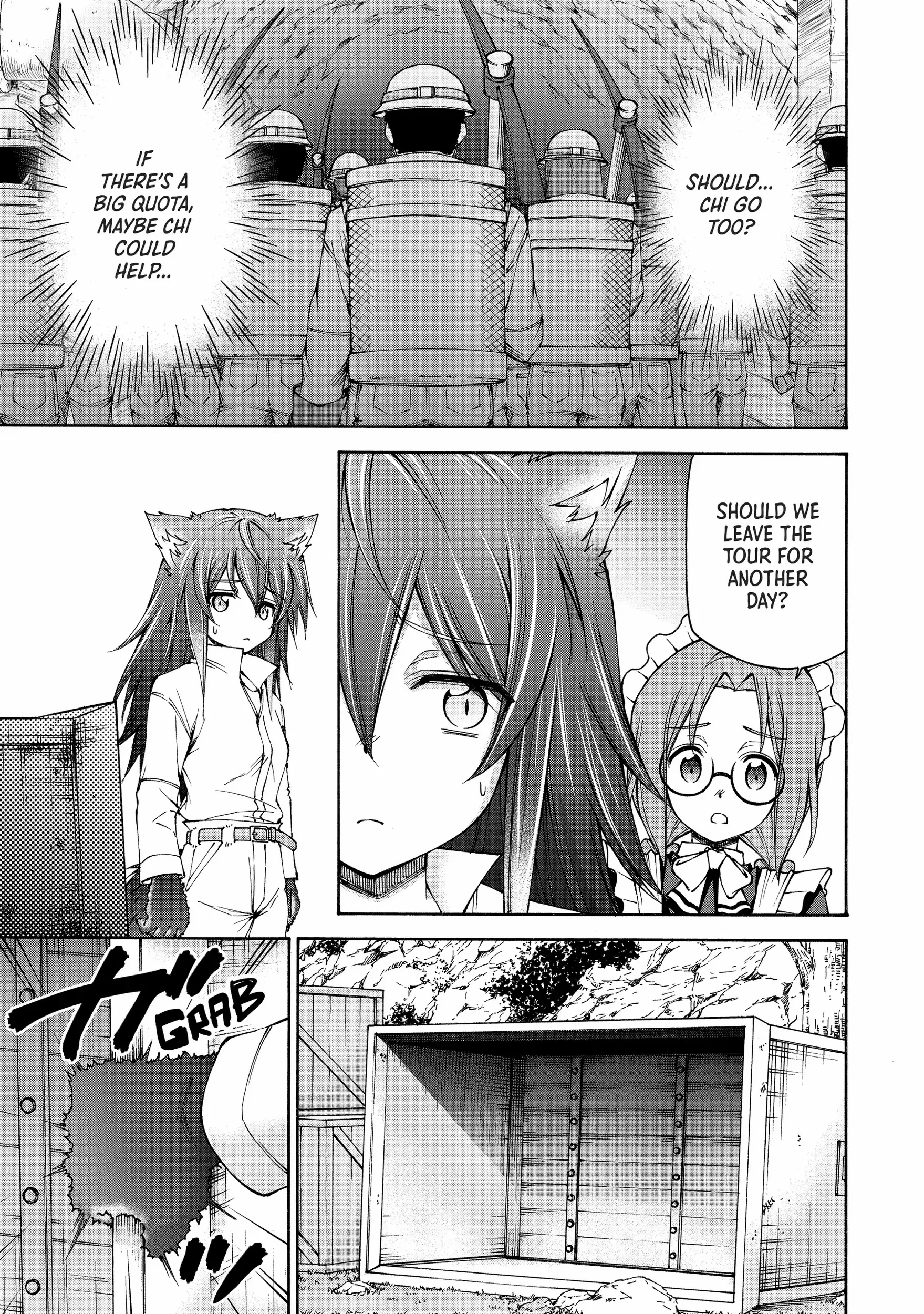 Maid Nara Touzen Desu. ~Nureginu Wo Kiserareta Bannou Maid-San Wa Tabi Ni Deru Koto Ni Shimashita.~ Chapter 7 page 23