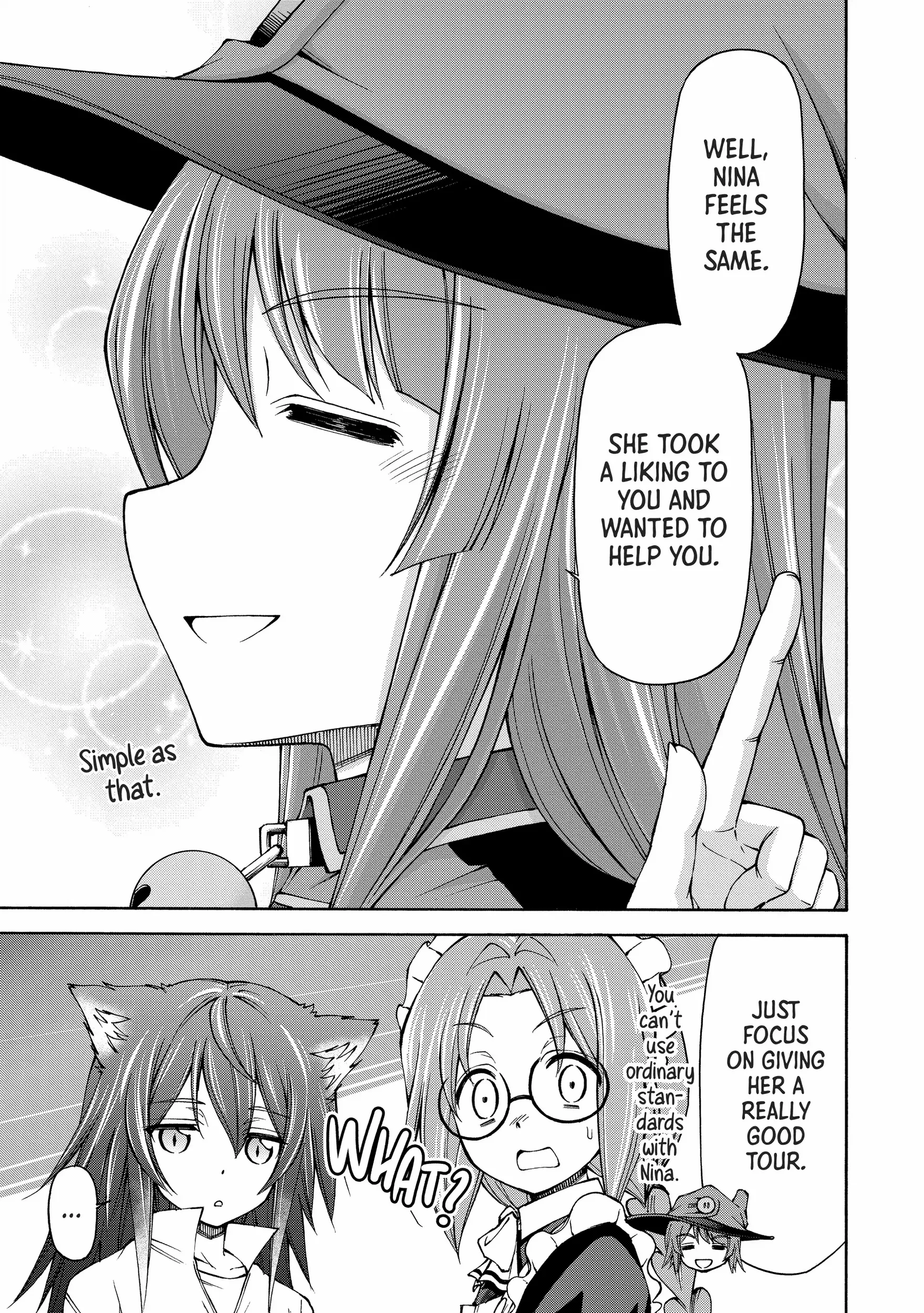 Maid Nara Touzen Desu. ~Nureginu Wo Kiserareta Bannou Maid-San Wa Tabi Ni Deru Koto Ni Shimashita.~ Chapter 7 page 17