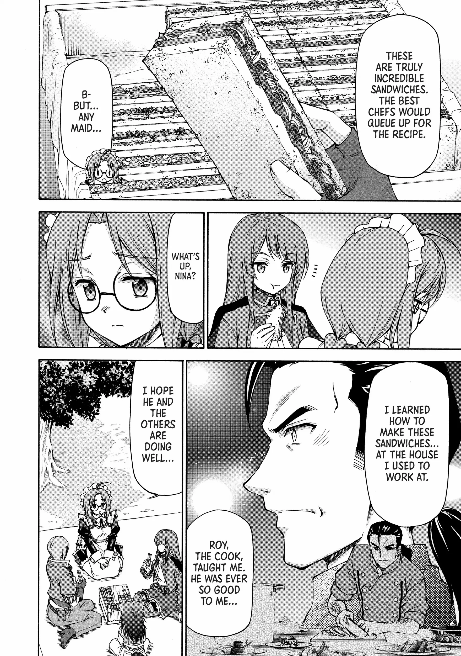 Maid Nara Touzen Desu. ~Nureginu Wo Kiserareta Bannou Maid-San Wa Tabi Ni Deru Koto Ni Shimashita.~ Chapter 7 page 30