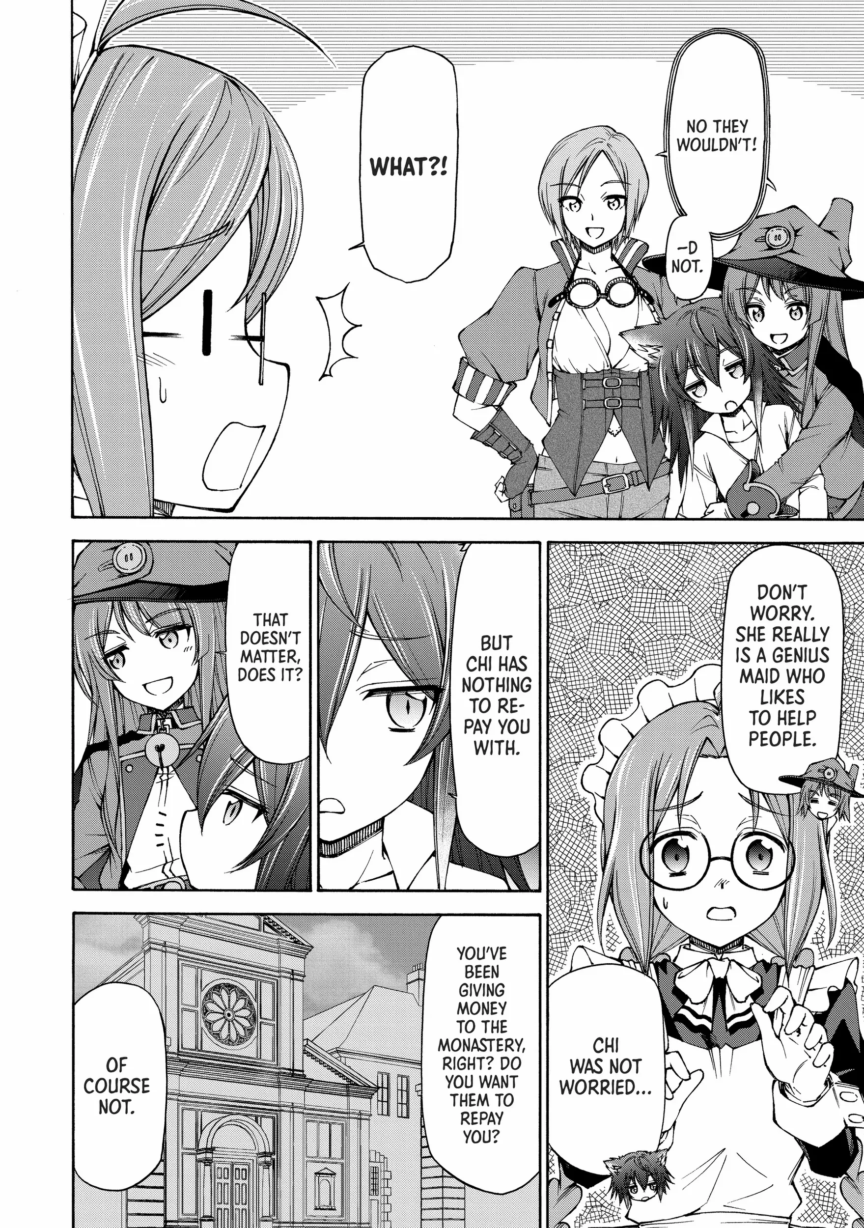 Maid Nara Touzen Desu. ~Nureginu Wo Kiserareta Bannou Maid-San Wa Tabi Ni Deru Koto Ni Shimashita.~ Chapter 7 page 16