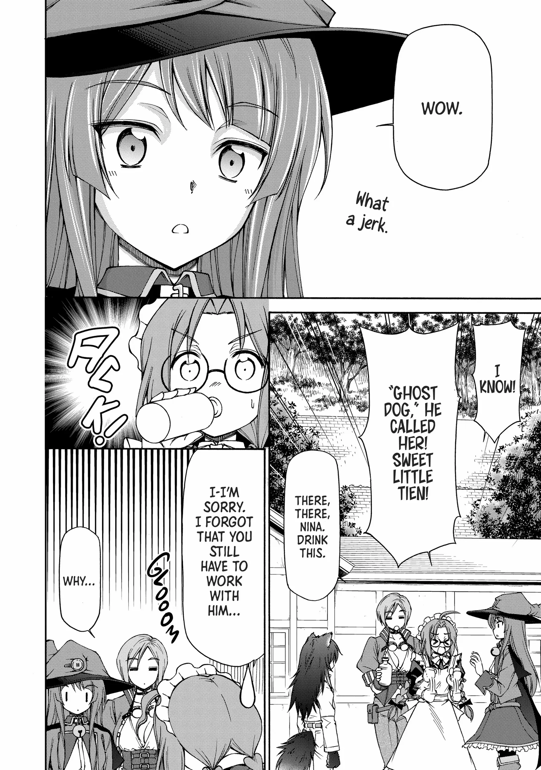 Maid Nara Touzen Desu. ~Nureginu Wo Kiserareta Bannou Maid-San Wa Tabi Ni Deru Koto Ni Shimashita.~ Chapter 7 page 14