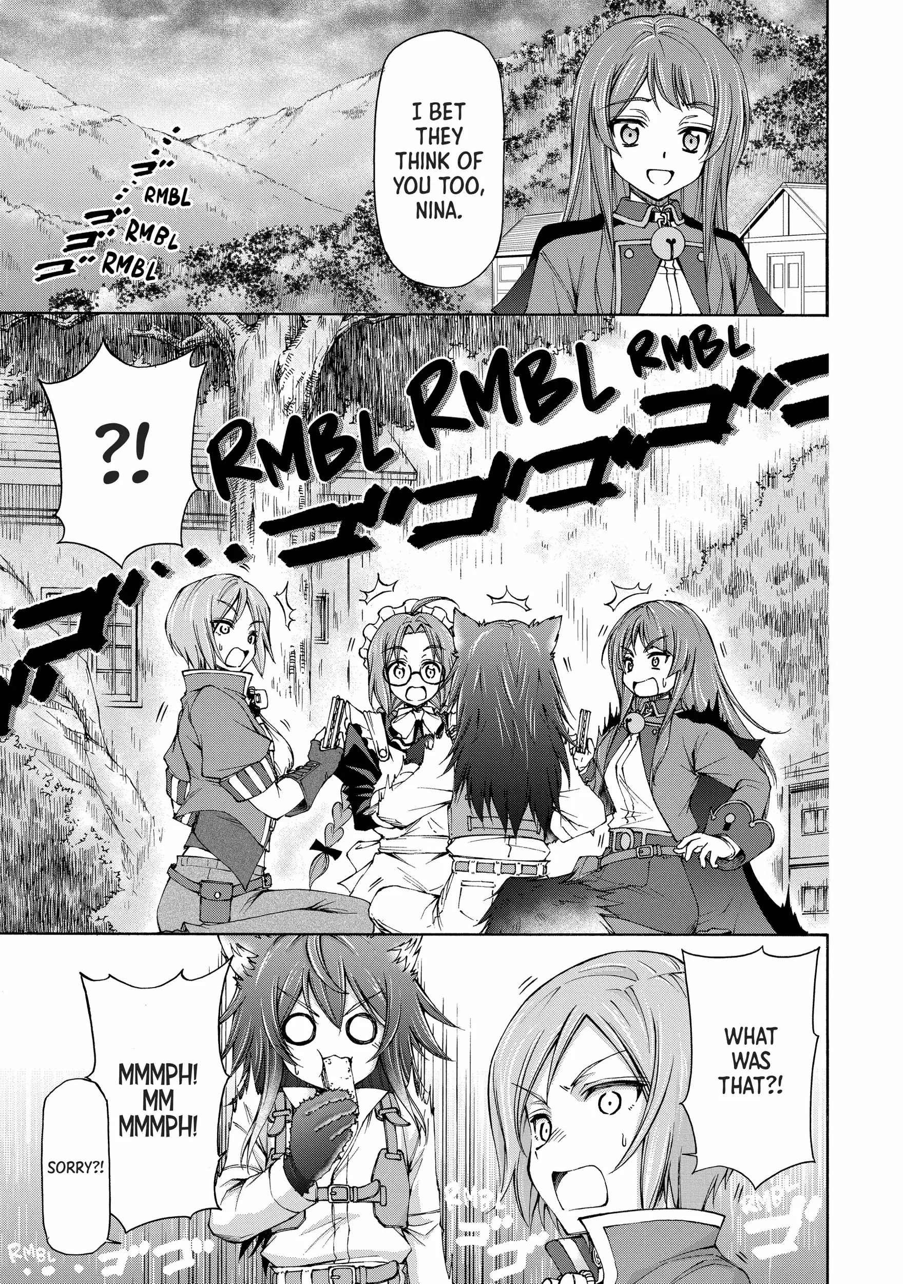 Maid Nara Touzen Desu. ~Nureginu Wo Kiserareta Bannou Maid-San Wa Tabi Ni Deru Koto Ni Shimashita.~ Chapter 7 page 31