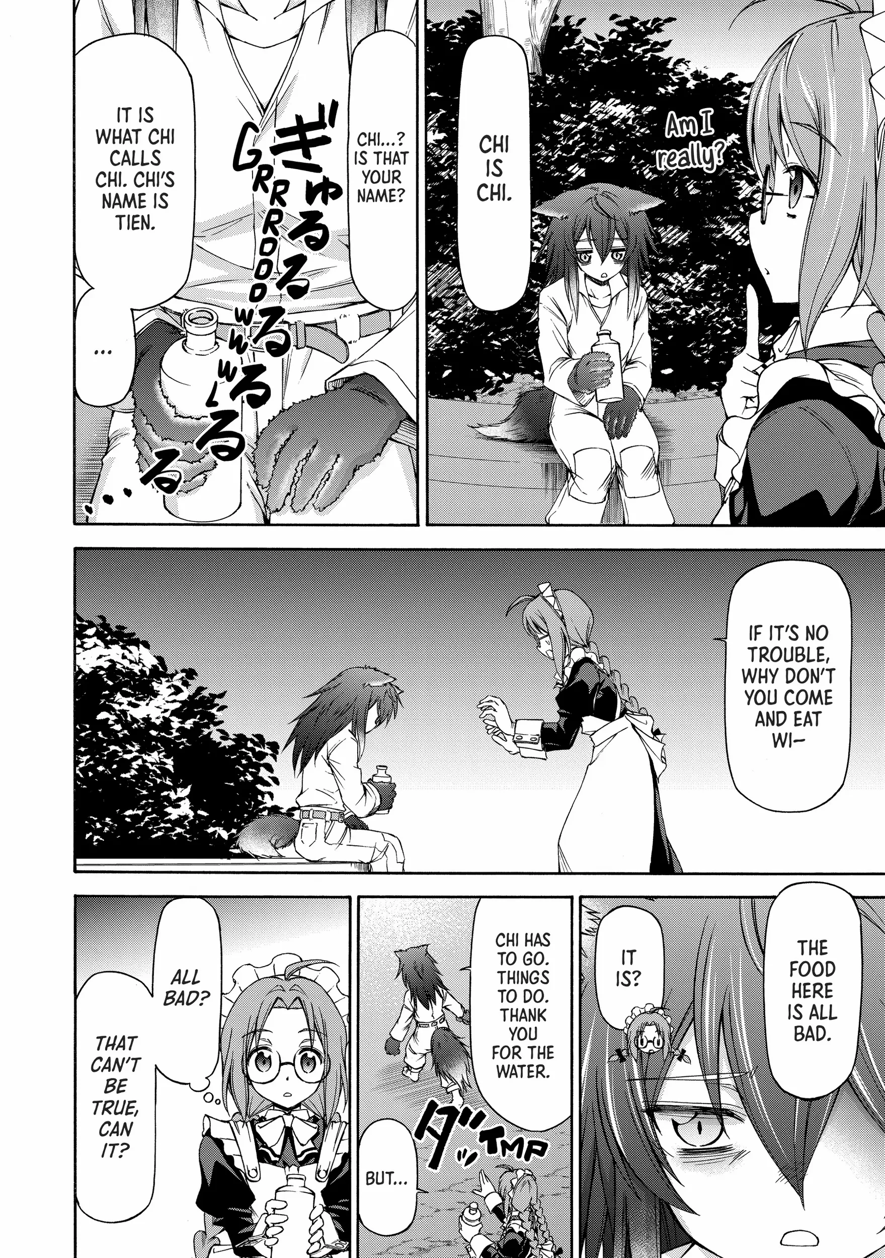 Maid Nara Touzen Desu. ~Nureginu Wo Kiserareta Bannou Maid-San Wa Tabi Ni Deru Koto Ni Shimashita.~ Chapter 6 page 13