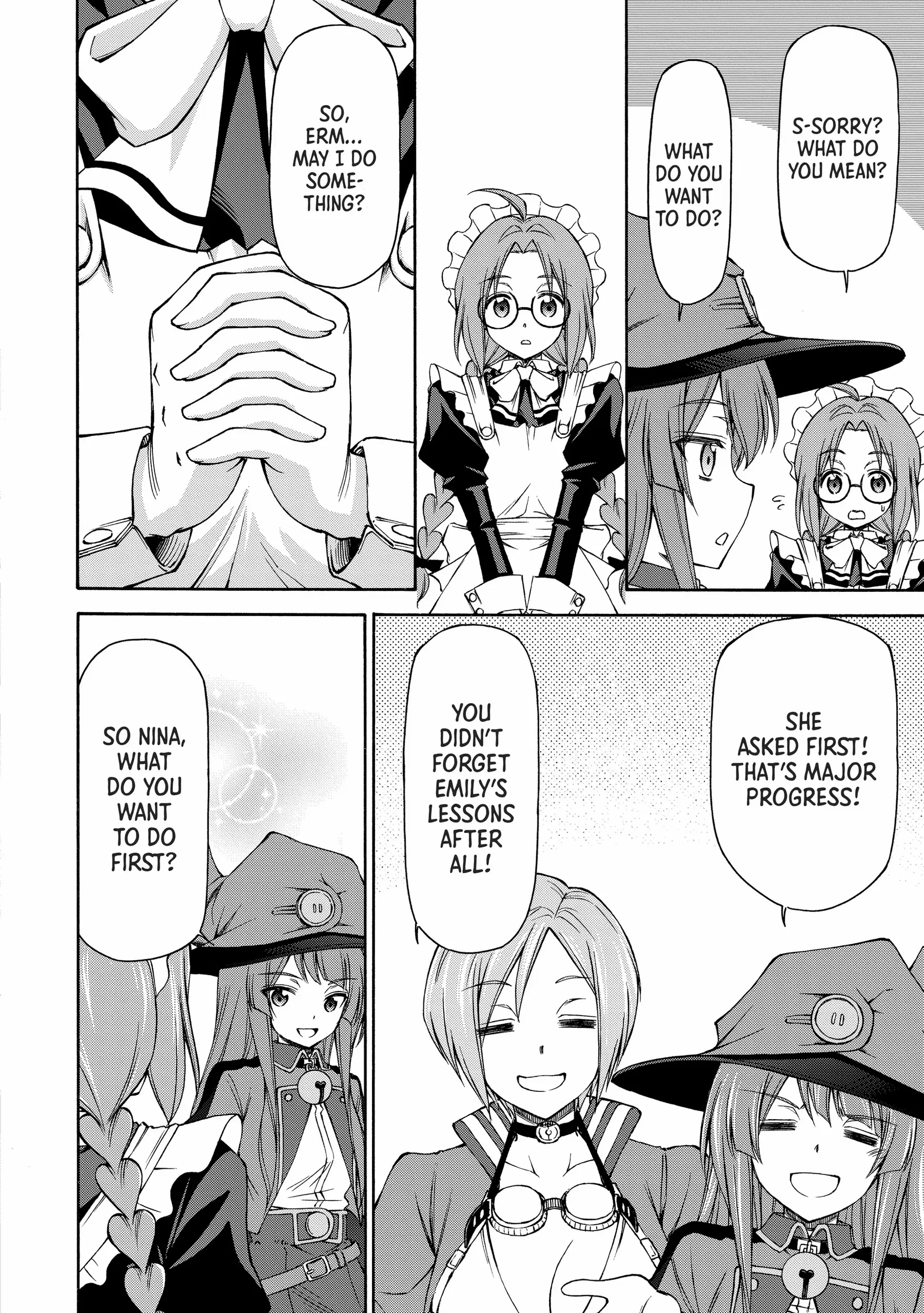 Maid Nara Touzen Desu. ~Nureginu Wo Kiserareta Bannou Maid-San Wa Tabi Ni Deru Koto Ni Shimashita.~ Chapter 6 page 15