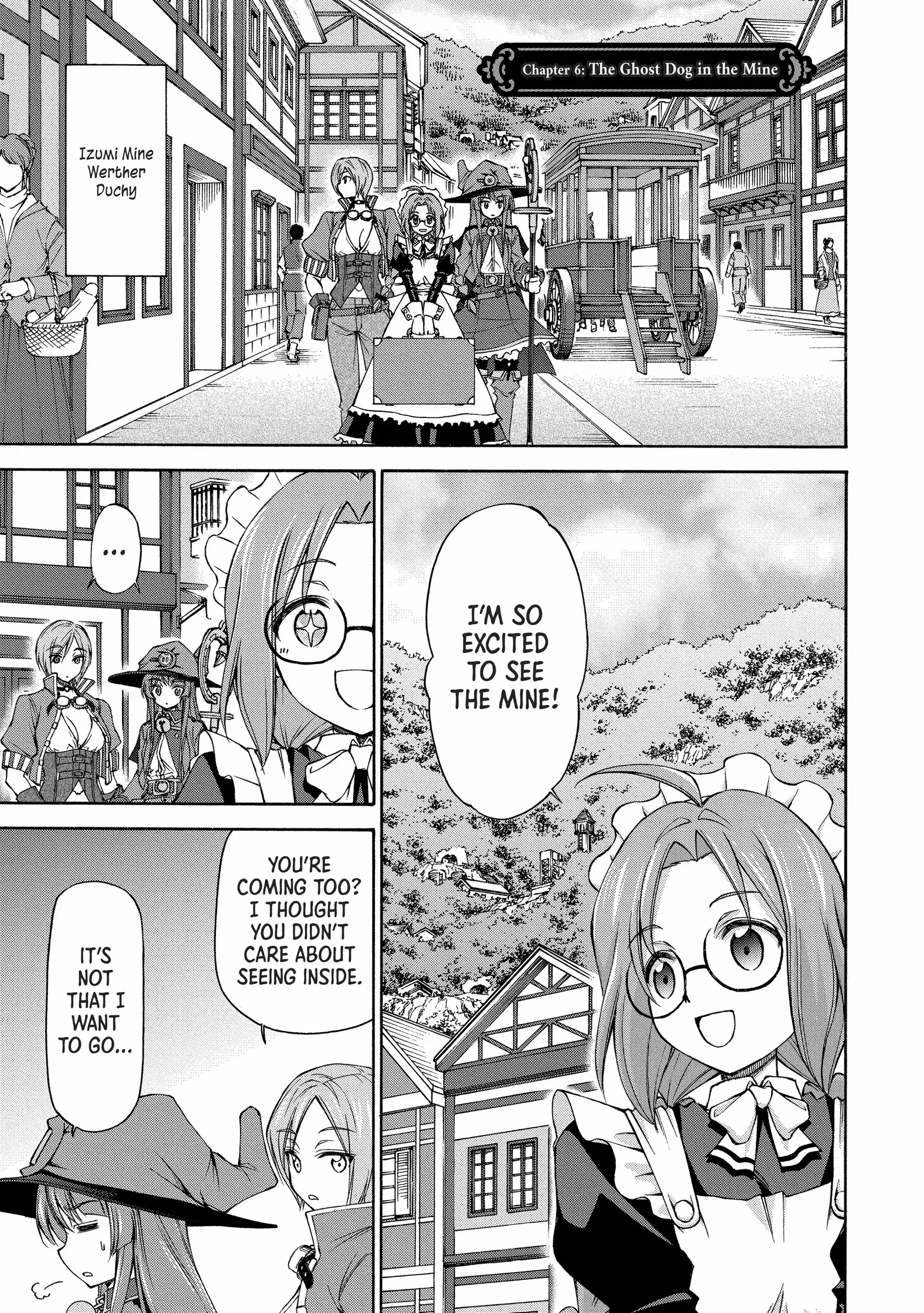 Maid Nara Touzen Desu. ~Nureginu Wo Kiserareta Bannou Maid-San Wa Tabi Ni Deru Koto Ni Shimashita.~ Chapter 6 page 4