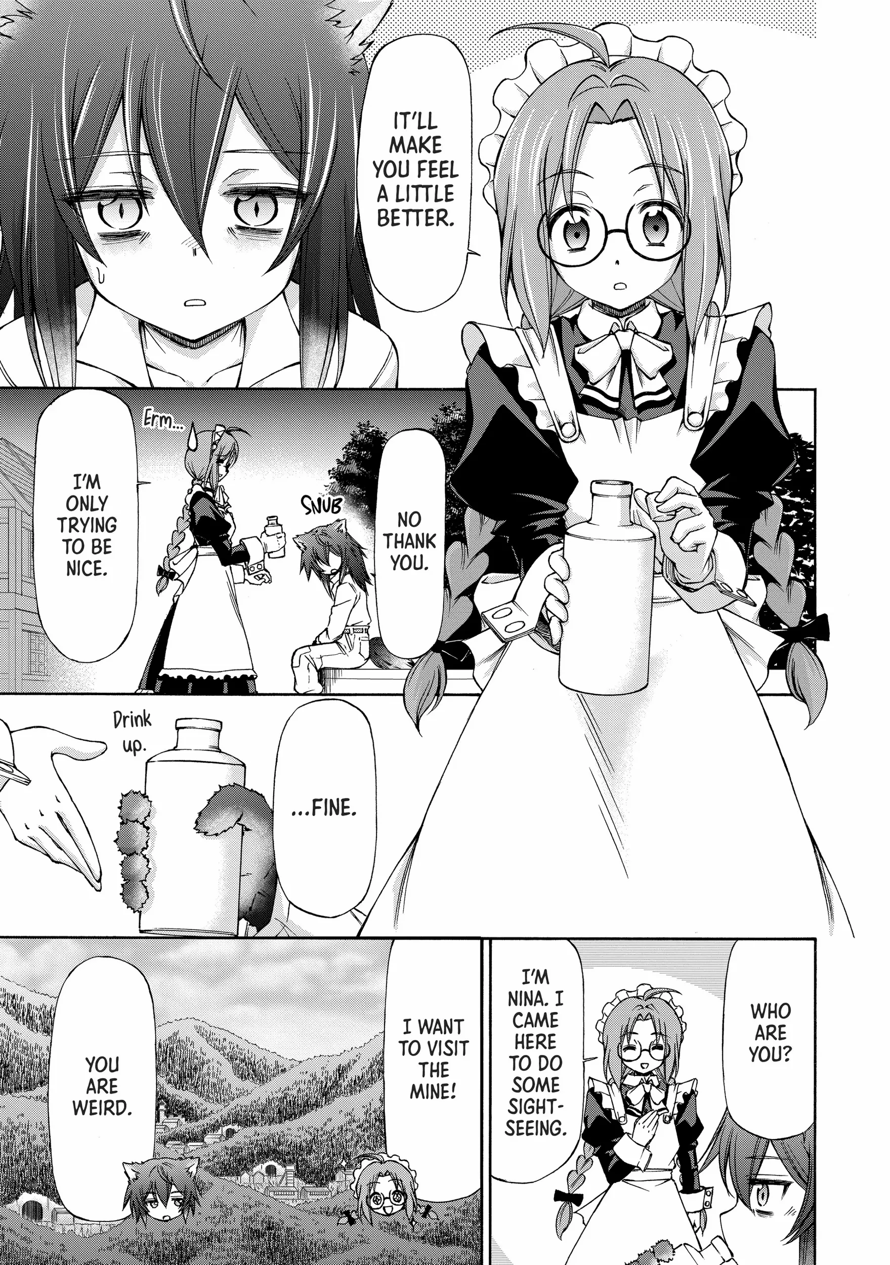 Maid Nara Touzen Desu. ~Nureginu Wo Kiserareta Bannou Maid-San Wa Tabi Ni Deru Koto Ni Shimashita.~ Chapter 6 page 12
