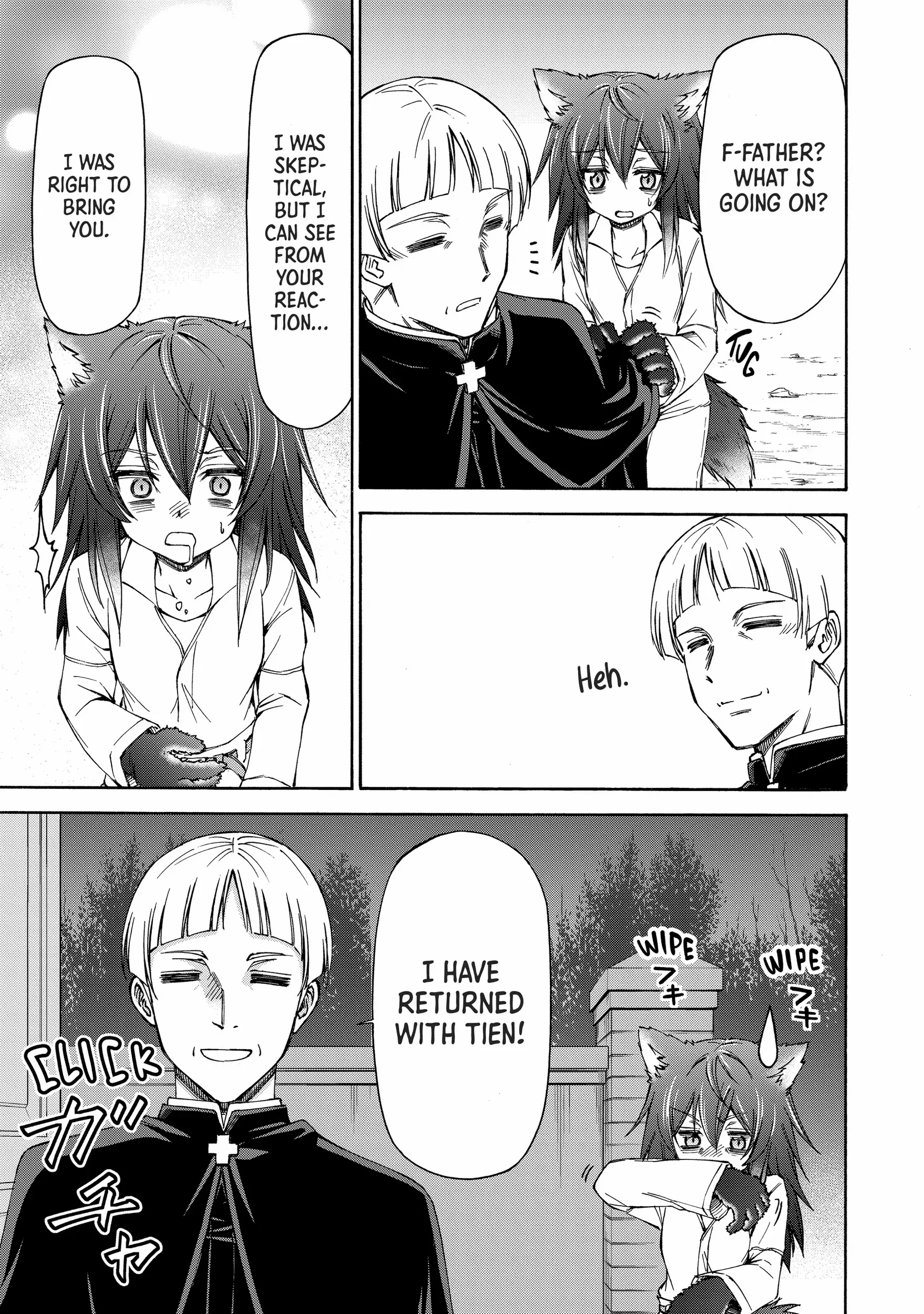 Maid Nara Touzen Desu. ~Nureginu Wo Kiserareta Bannou Maid-San Wa Tabi Ni Deru Koto Ni Shimashita.~ Chapter 6 page 32