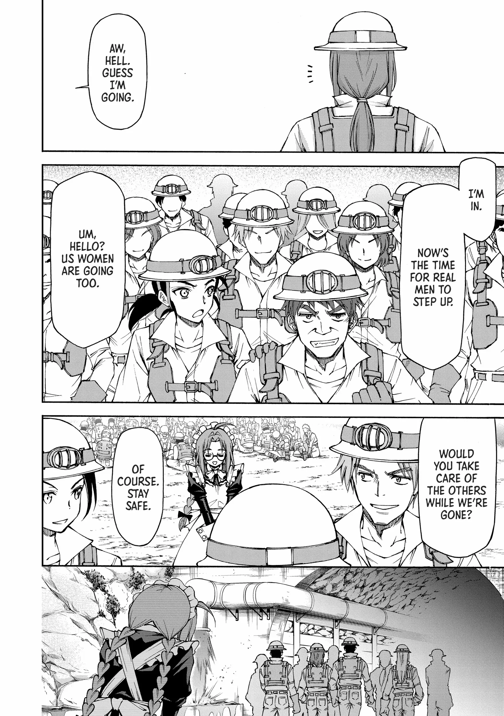 Maid Nara Touzen Desu. ~Nureginu Wo Kiserareta Bannou Maid-San Wa Tabi Ni Deru Koto Ni Shimashita.~ Chapter 8 page 20