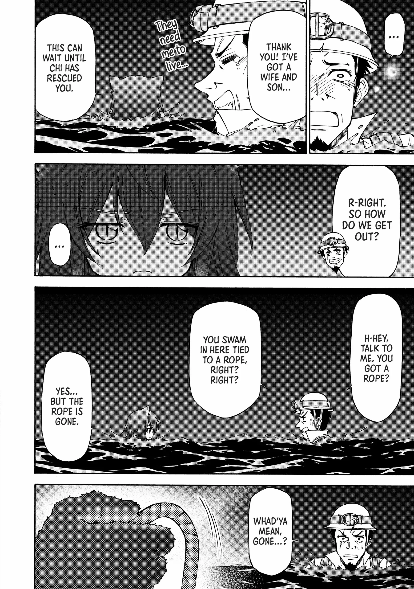 Maid Nara Touzen Desu. ~Nureginu Wo Kiserareta Bannou Maid-San Wa Tabi Ni Deru Koto Ni Shimashita.~ Chapter 8 page 36