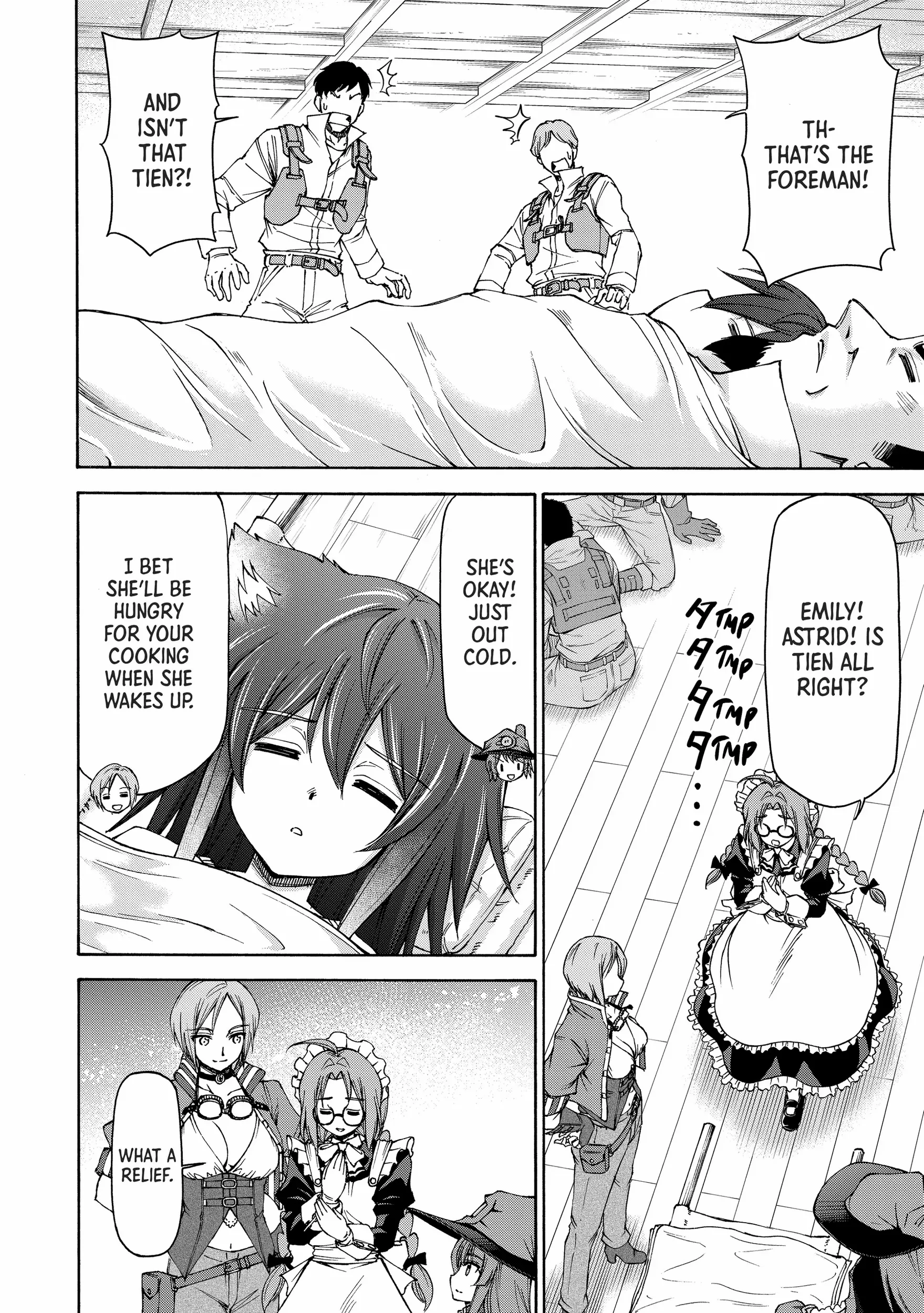 Maid Nara Touzen Desu. ~Nureginu Wo Kiserareta Bannou Maid-San Wa Tabi Ni Deru Koto Ni Shimashita.~ Chapter 9 page 4