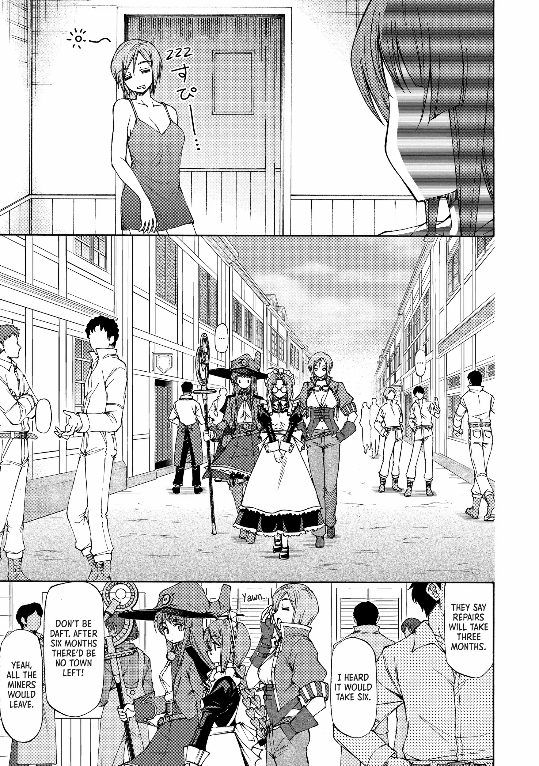 Maid Nara Touzen Desu. ~Nureginu Wo Kiserareta Bannou Maid-San Wa Tabi Ni Deru Koto Ni Shimashita.~ Chapter 9 page 13
