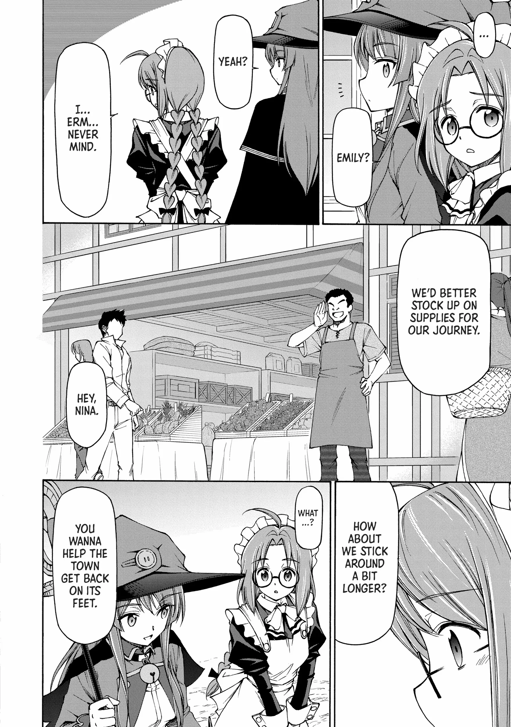 Maid Nara Touzen Desu. ~Nureginu Wo Kiserareta Bannou Maid-San Wa Tabi Ni Deru Koto Ni Shimashita.~ Chapter 9 page 14