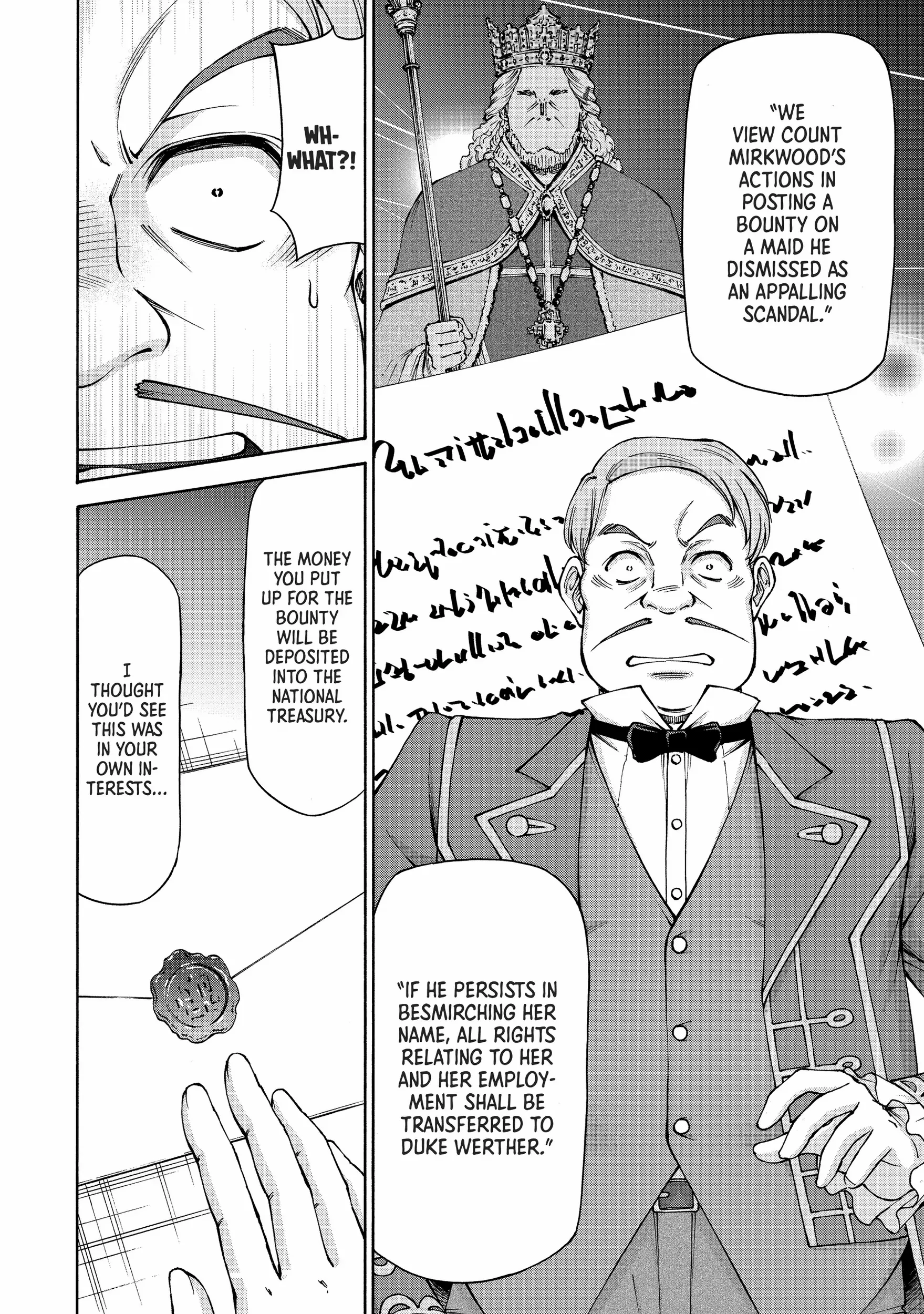 Maid Nara Touzen Desu. ~Nureginu Wo Kiserareta Bannou Maid-San Wa Tabi Ni Deru Koto Ni Shimashita.~ Chapter 9 page 30