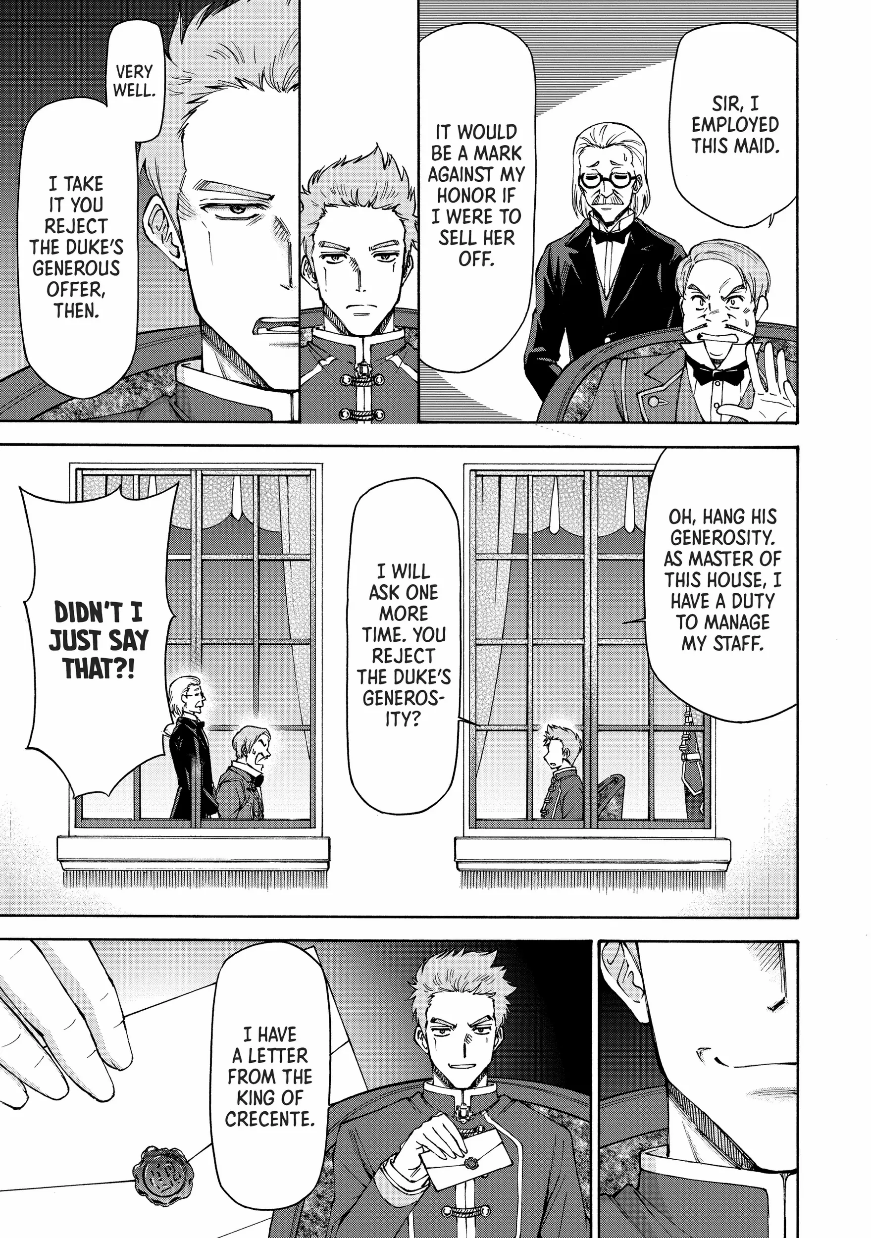 Maid Nara Touzen Desu. ~Nureginu Wo Kiserareta Bannou Maid-San Wa Tabi Ni Deru Koto Ni Shimashita.~ Chapter 9 page 29