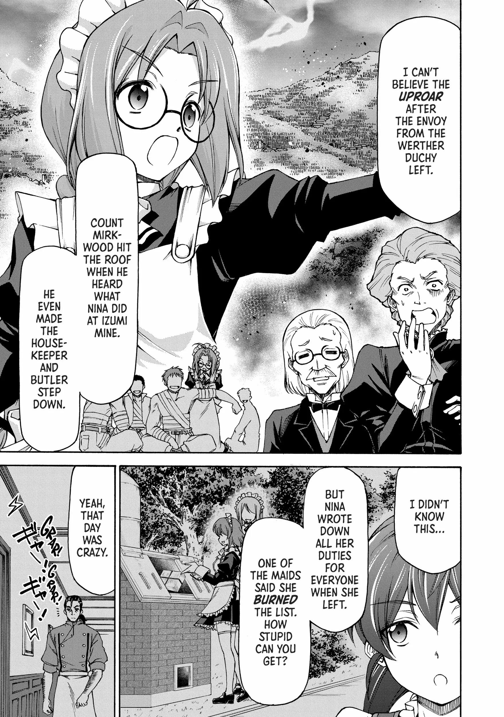 Maid Nara Touzen Desu. ~Nureginu Wo Kiserareta Bannou Maid-San Wa Tabi Ni Deru Koto Ni Shimashita.~ Chapter 10 page 4
