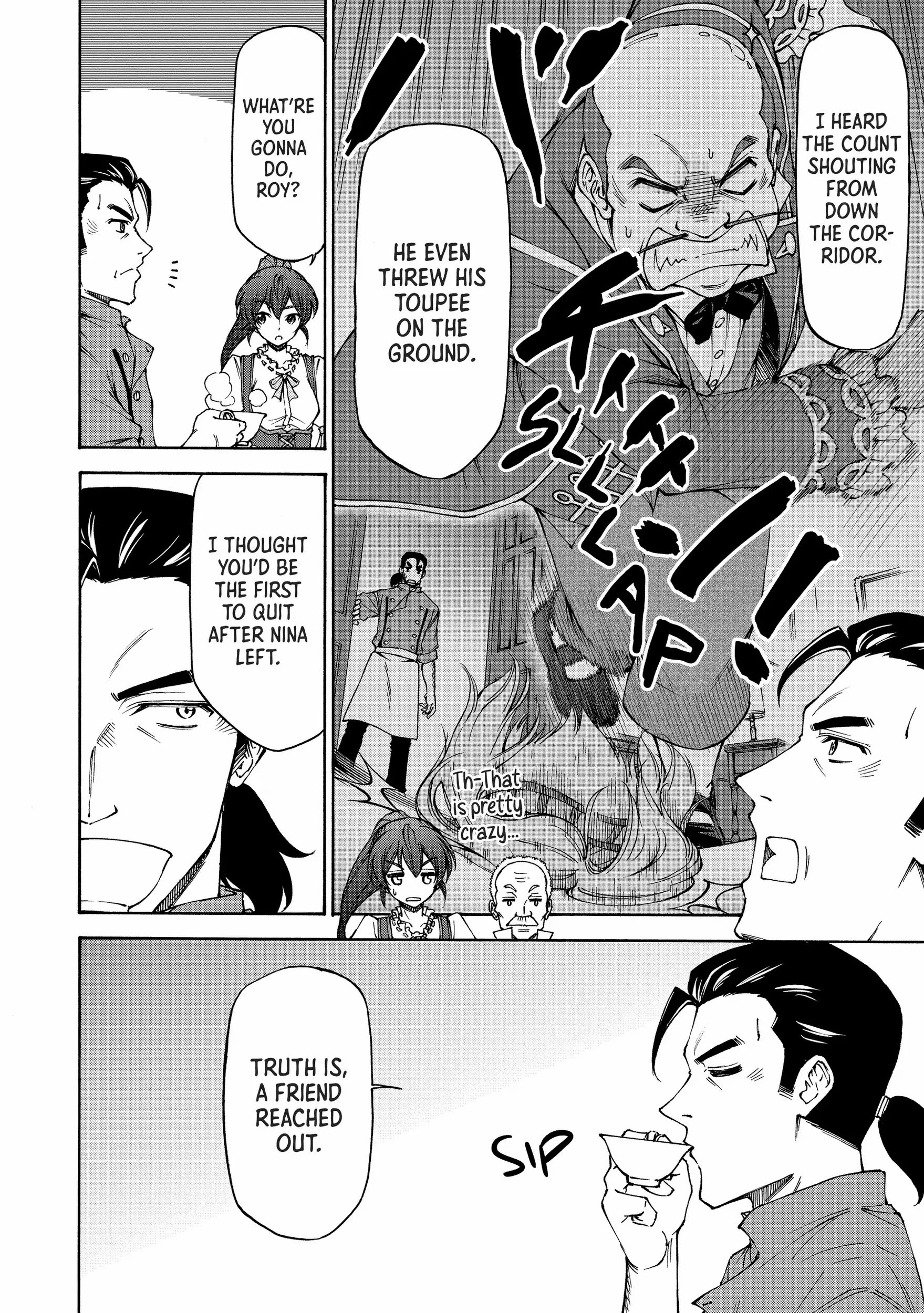 Maid Nara Touzen Desu. ~Nureginu Wo Kiserareta Bannou Maid-San Wa Tabi Ni Deru Koto Ni Shimashita.~ Chapter 10 page 5