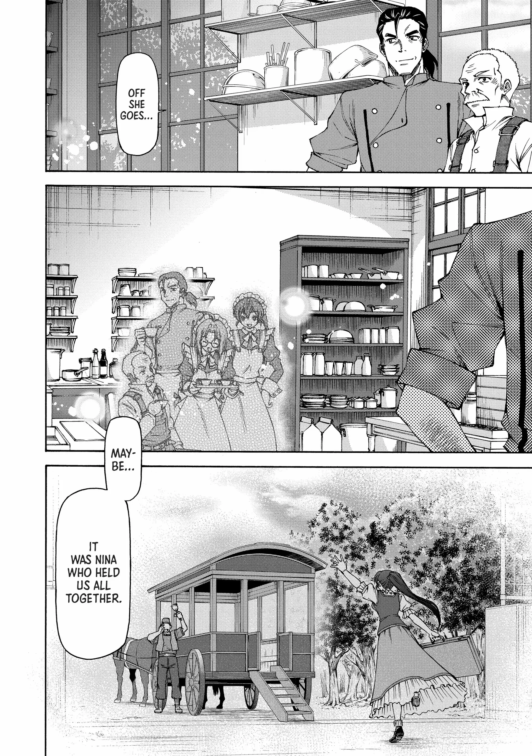 Maid Nara Touzen Desu. ~Nureginu Wo Kiserareta Bannou Maid-San Wa Tabi Ni Deru Koto Ni Shimashita.~ Chapter 10 page 9