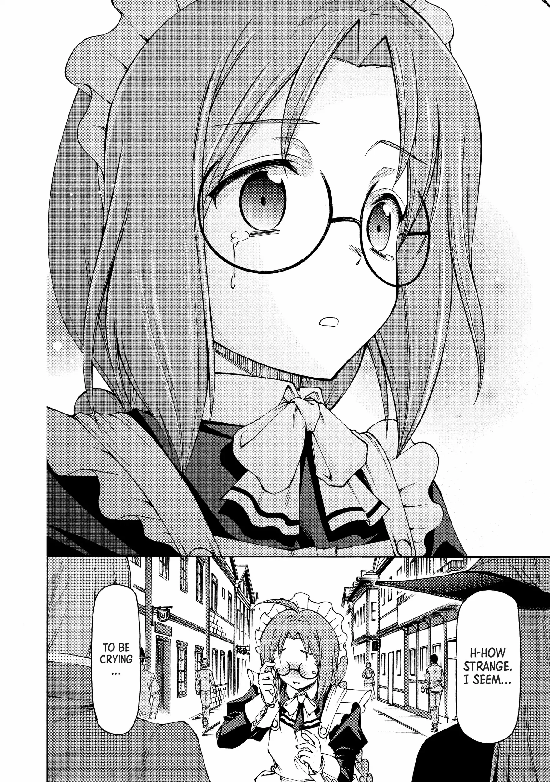 Maid Nara Touzen Desu. ~Nureginu Wo Kiserareta Bannou Maid-San Wa Tabi Ni Deru Koto Ni Shimashita.~ Chapter 10 page 29