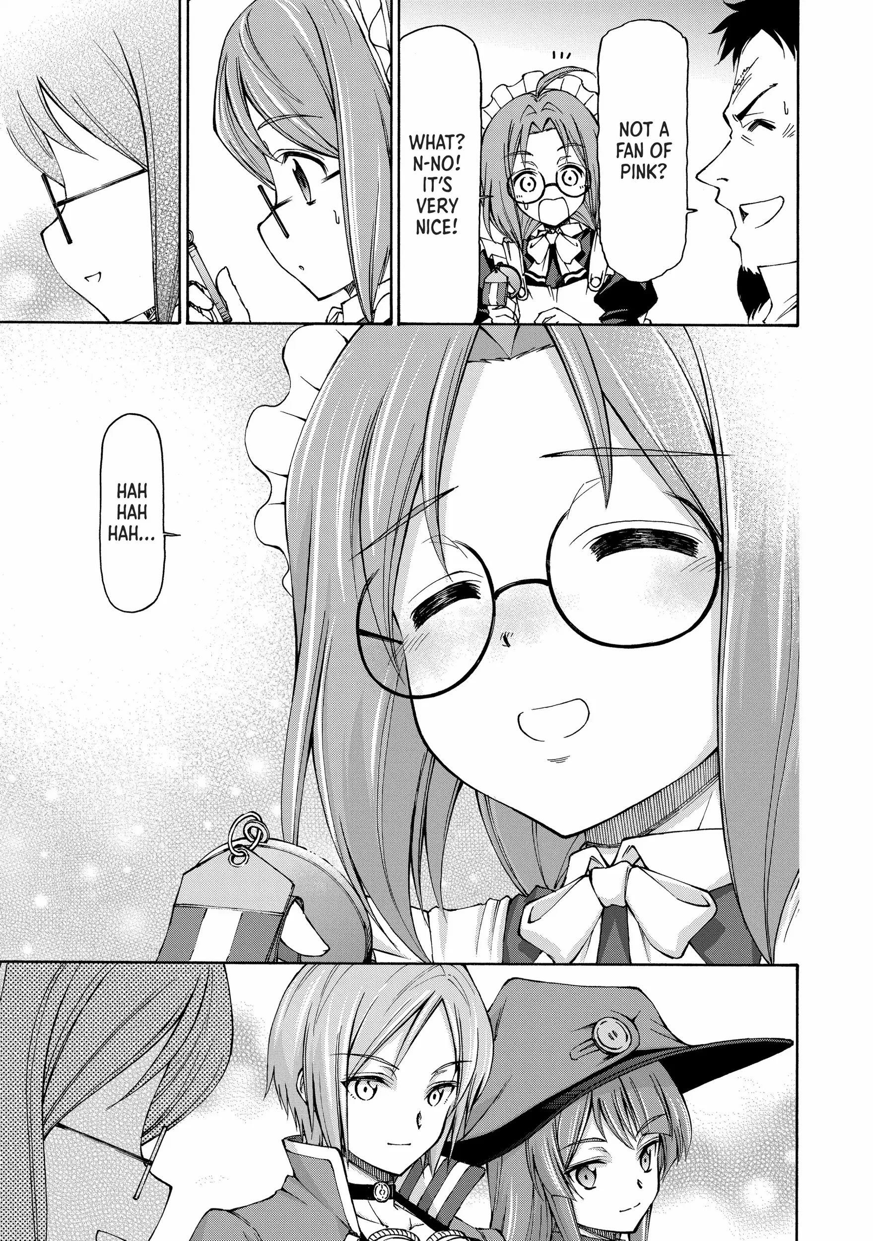Maid Nara Touzen Desu. ~Nureginu Wo Kiserareta Bannou Maid-San Wa Tabi Ni Deru Koto Ni Shimashita.~ Chapter 10 page 14