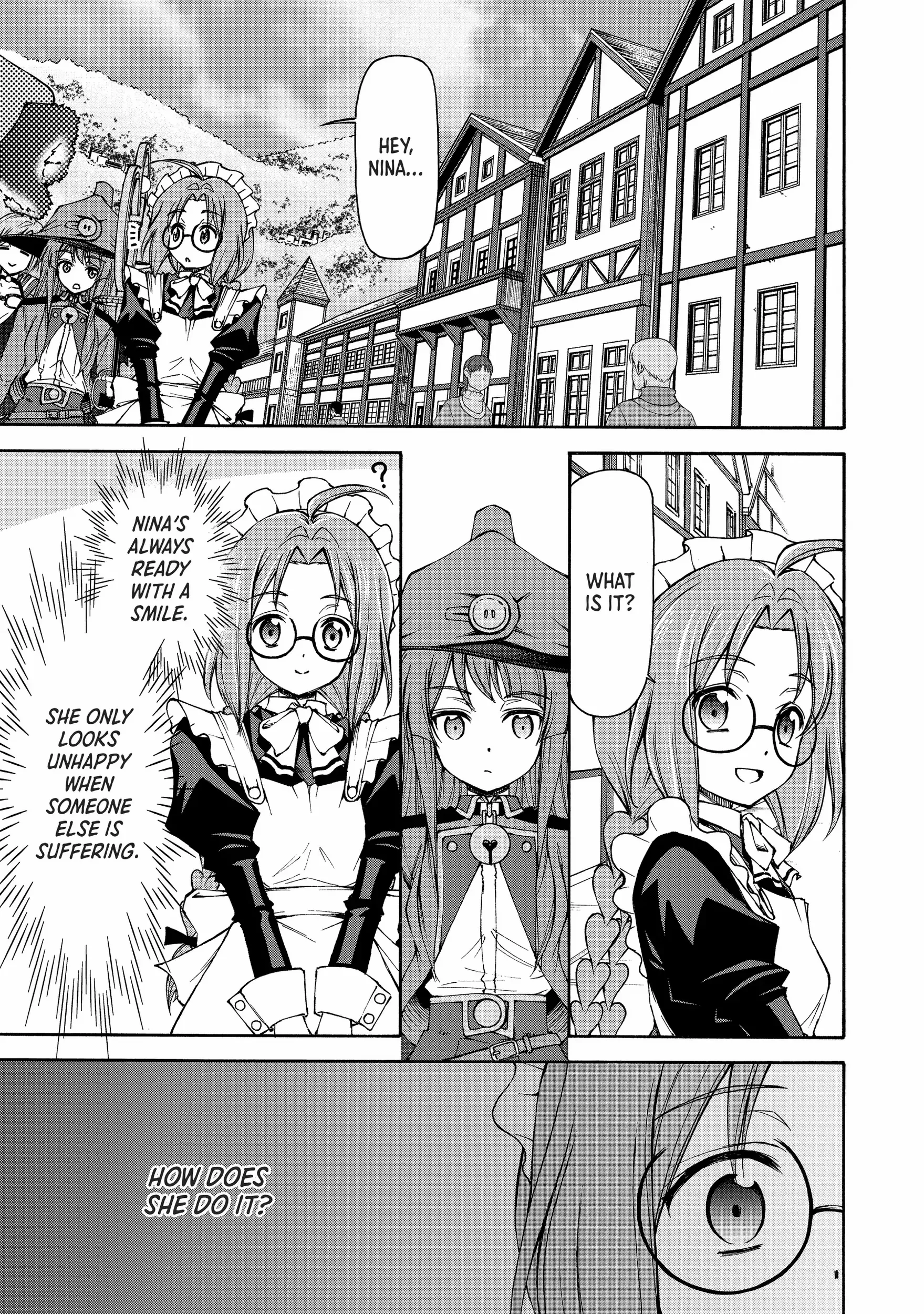 Maid Nara Touzen Desu. ~Nureginu Wo Kiserareta Bannou Maid-San Wa Tabi Ni Deru Koto Ni Shimashita.~ Chapter 10 page 24