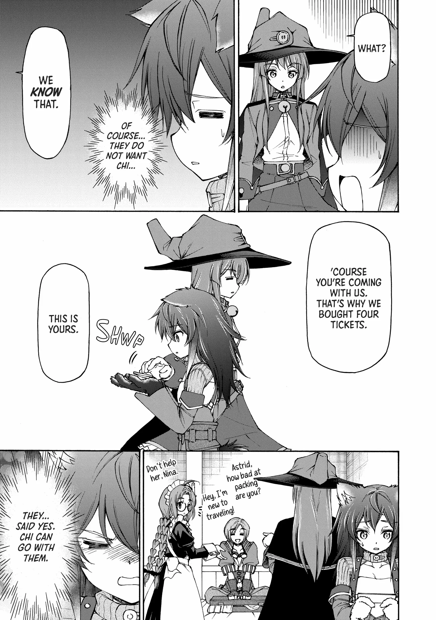 Maid Nara Touzen Desu. ~Nureginu Wo Kiserareta Bannou Maid-San Wa Tabi Ni Deru Koto Ni Shimashita.~ Chapter 10 page 20