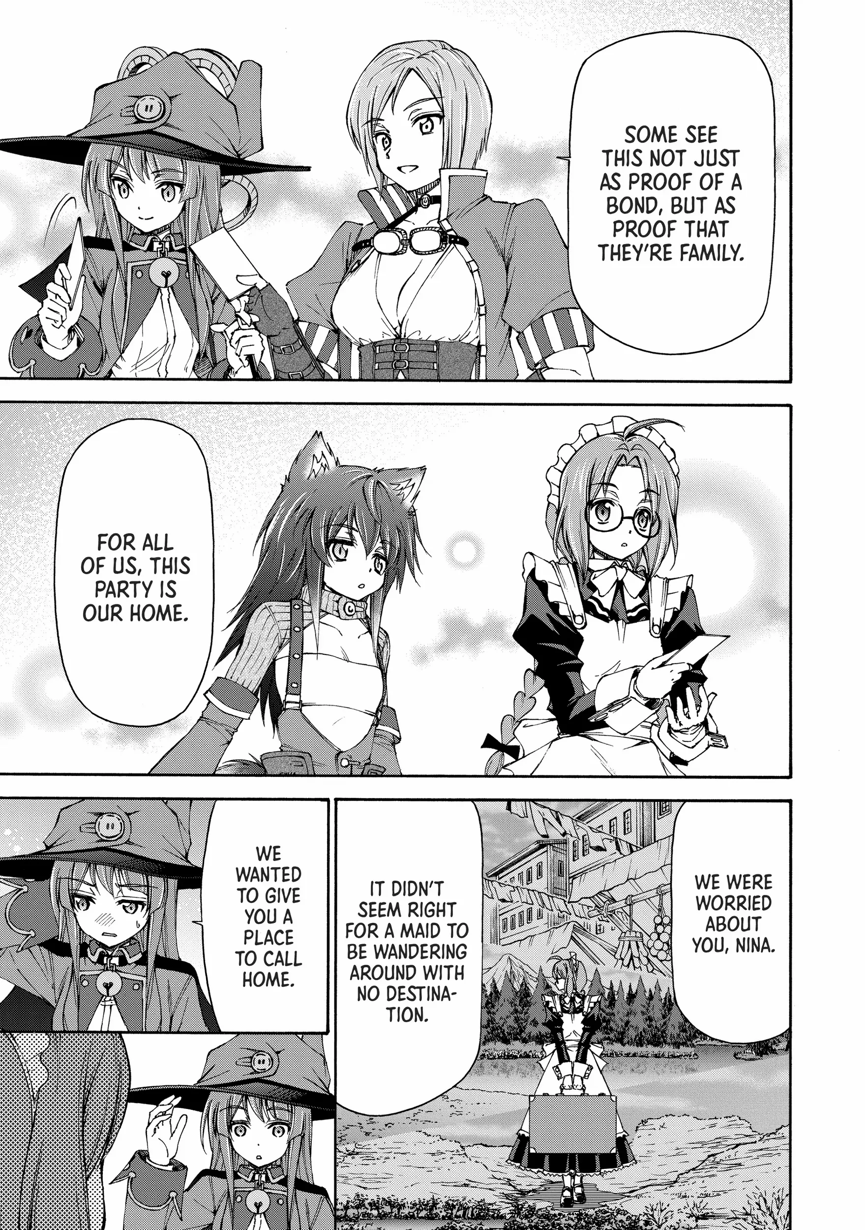 Maid Nara Touzen Desu. ~Nureginu Wo Kiserareta Bannou Maid-San Wa Tabi Ni Deru Koto Ni Shimashita.~ Chapter 10 page 28