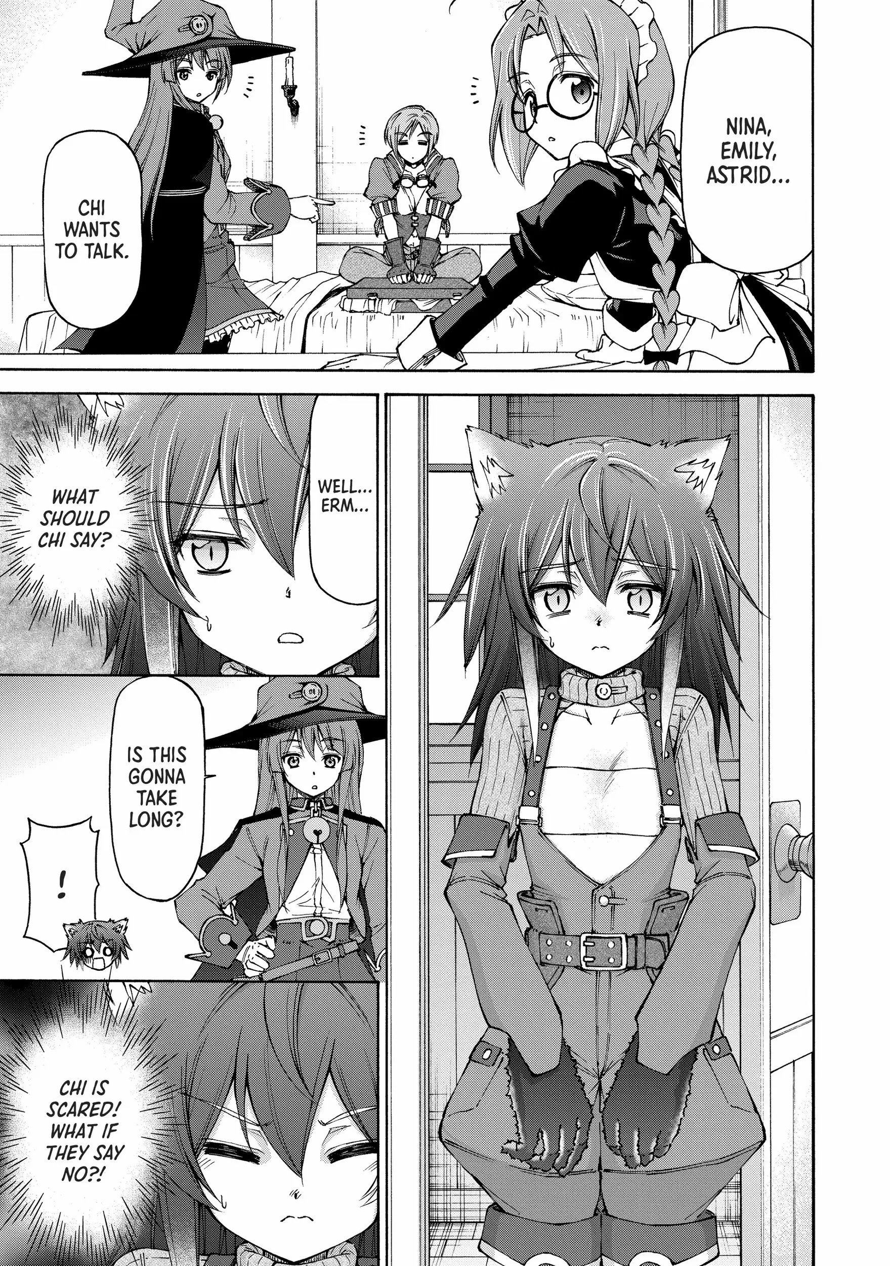 Maid Nara Touzen Desu. ~Nureginu Wo Kiserareta Bannou Maid-San Wa Tabi Ni Deru Koto Ni Shimashita.~ Chapter 10 page 18