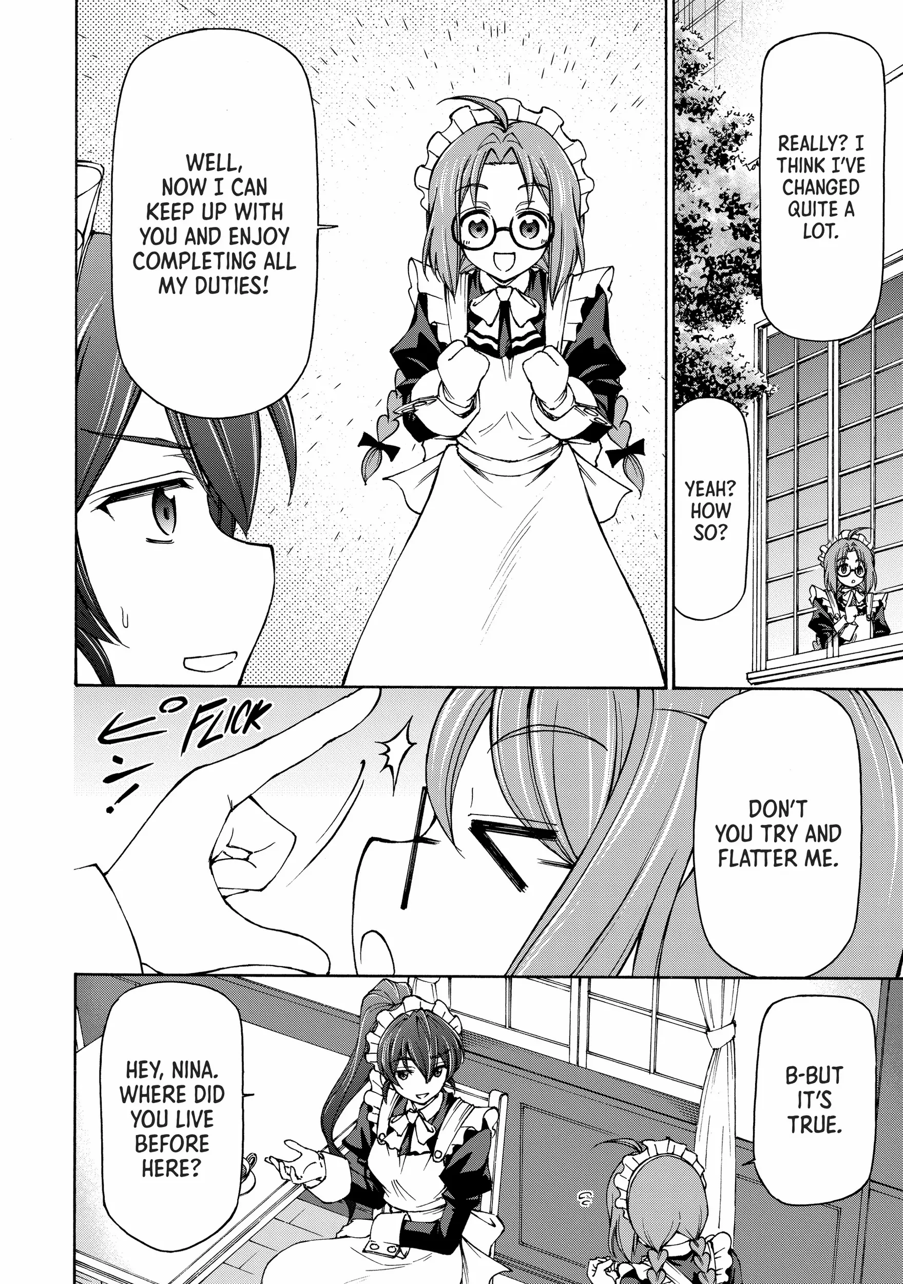 Maid Nara Touzen Desu. ~Nureginu Wo Kiserareta Bannou Maid-San Wa Tabi Ni Deru Koto Ni Shimashita.~ Chapter 11 page 7