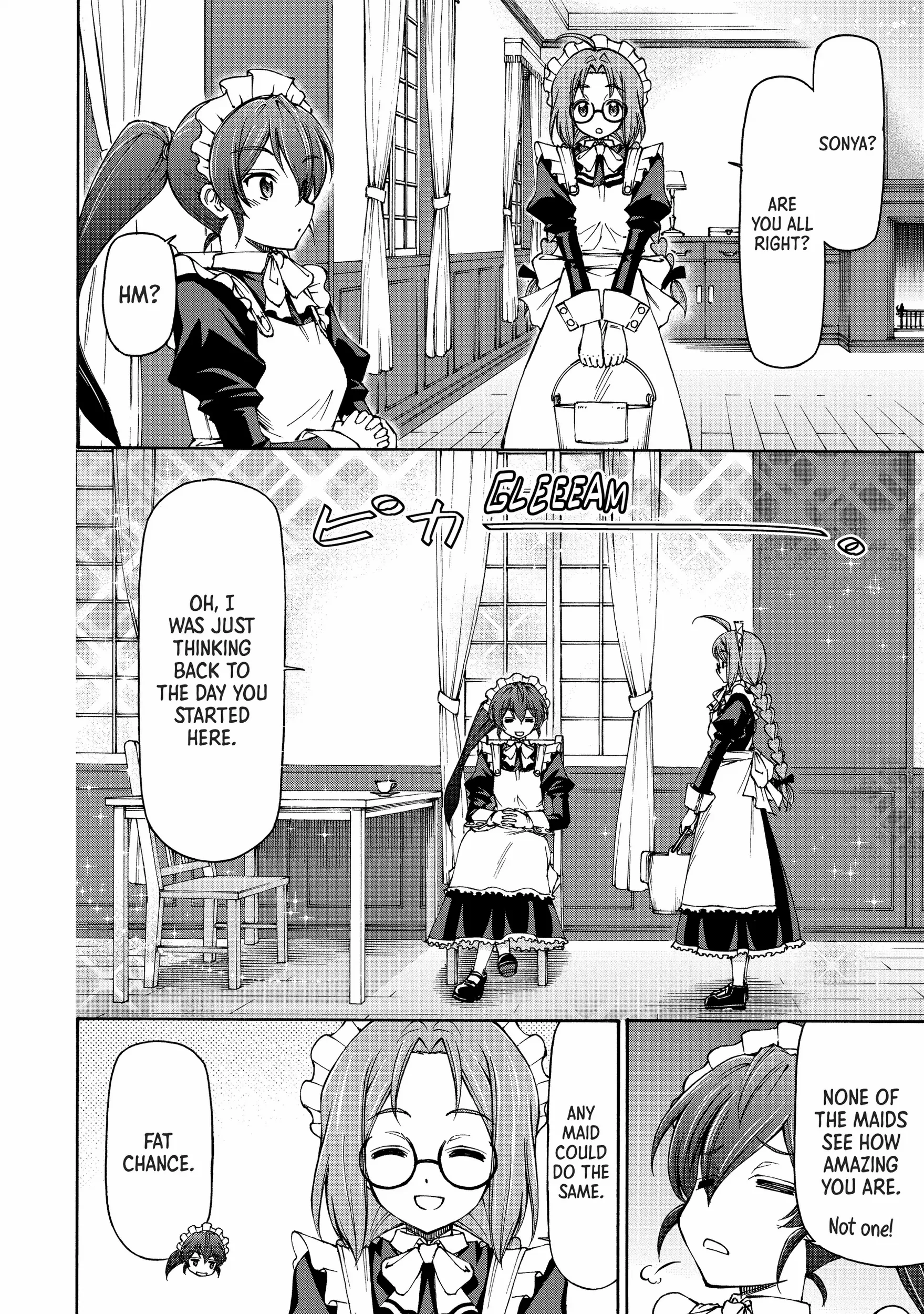 Maid Nara Touzen Desu. ~Nureginu Wo Kiserareta Bannou Maid-San Wa Tabi Ni Deru Koto Ni Shimashita.~ Chapter 11 page 5