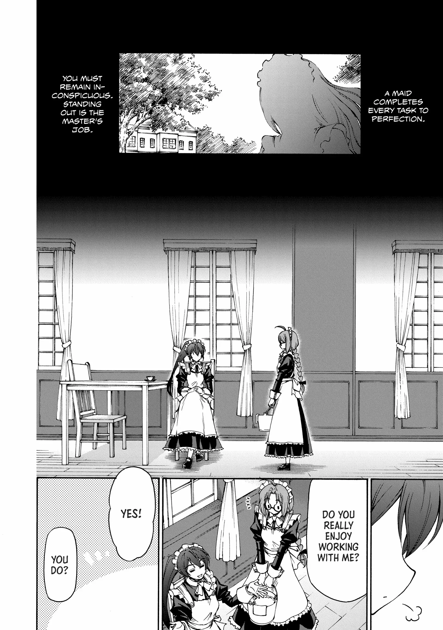 Maid Nara Touzen Desu. ~Nureginu Wo Kiserareta Bannou Maid-San Wa Tabi Ni Deru Koto Ni Shimashita.~ Chapter 11 page 9