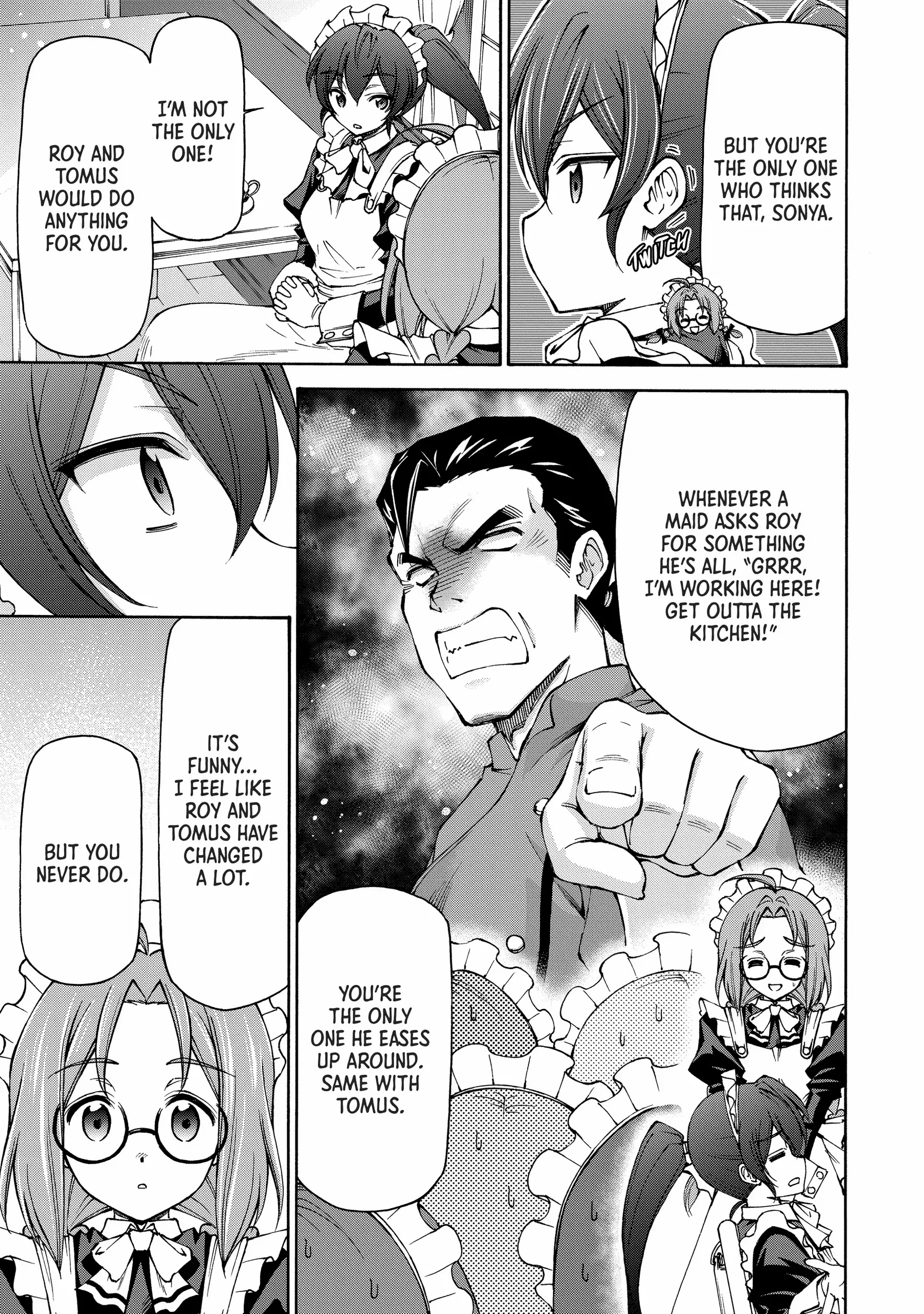 Maid Nara Touzen Desu. ~Nureginu Wo Kiserareta Bannou Maid-San Wa Tabi Ni Deru Koto Ni Shimashita.~ Chapter 11 page 6